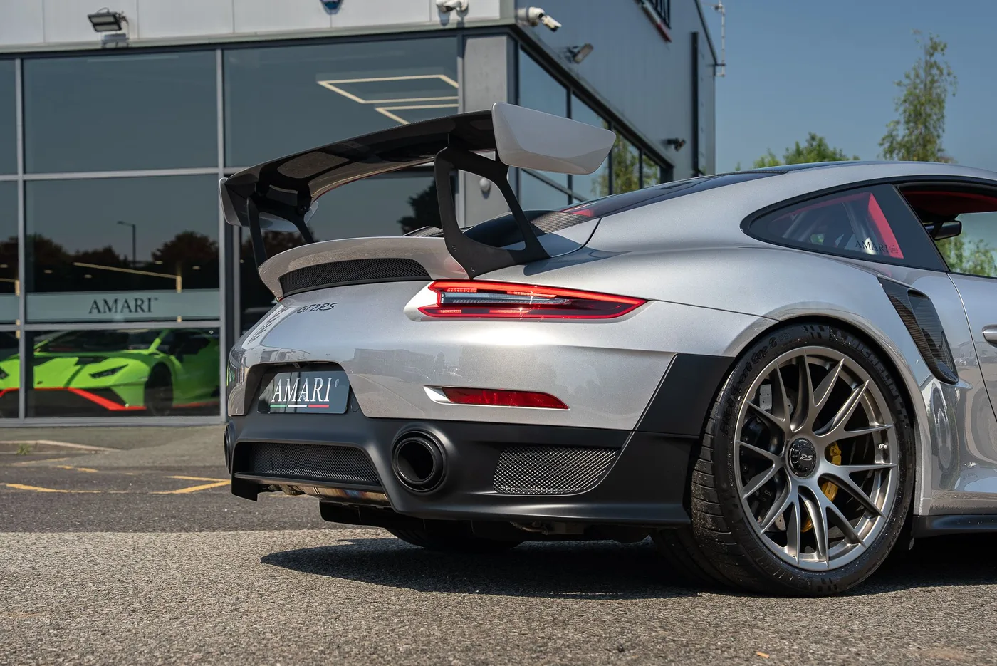 2018 Porsche 911 GT2 RS Weissach package offered by a supercar dealer in Preston, United Kingdom, photo 18 of 25