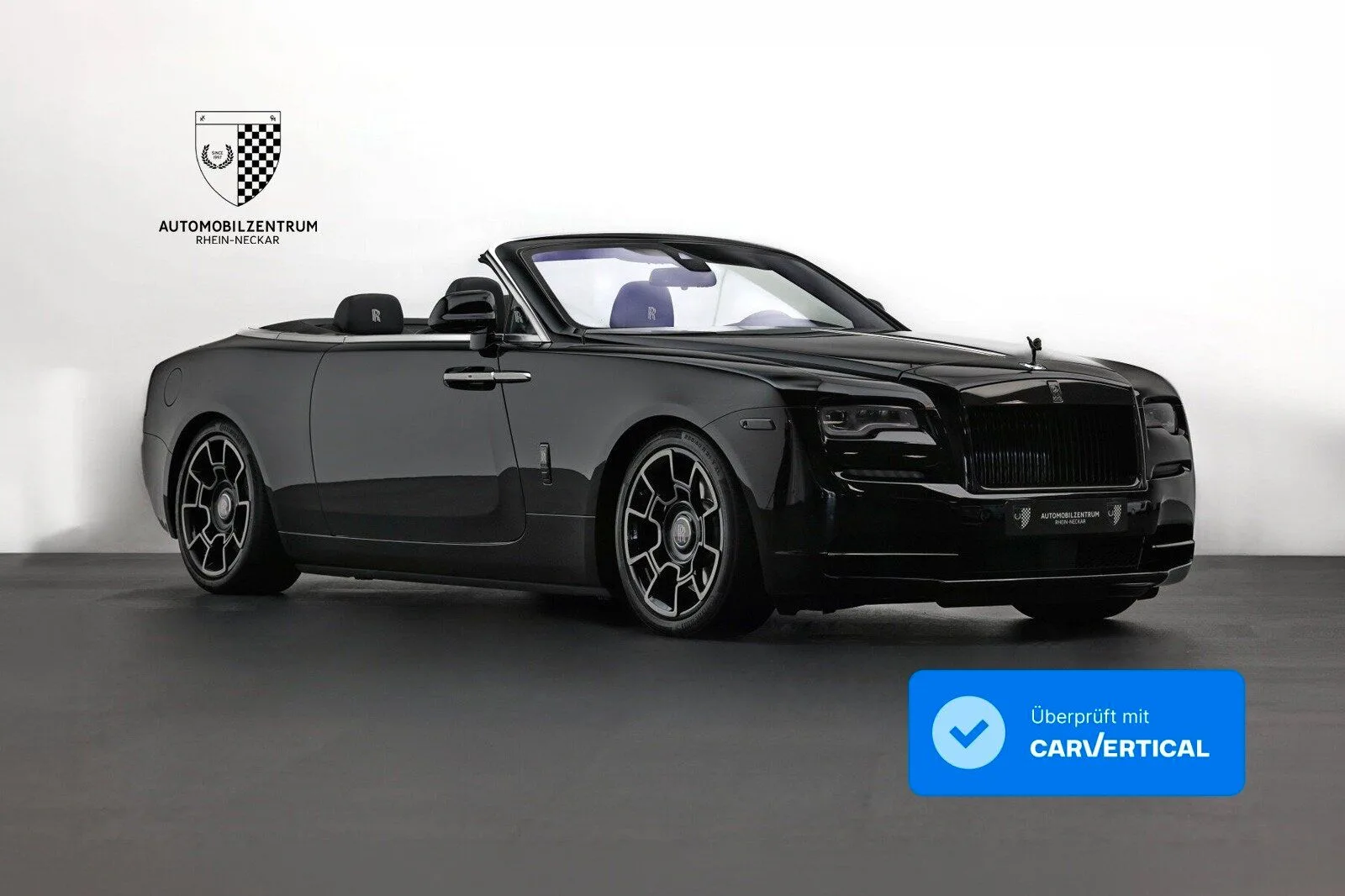 2018 Rolls-Royce Dawn Black Badge angeboten von einem Supersportwagenhändler in Viernheim, Deutschland, Hauptfoto