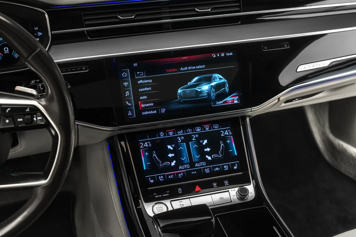 2019 Audi A8 50 TDI L proposée par un concessionnaire spécialisé à Ostrava, Tchéquie, photo 16 sur 25