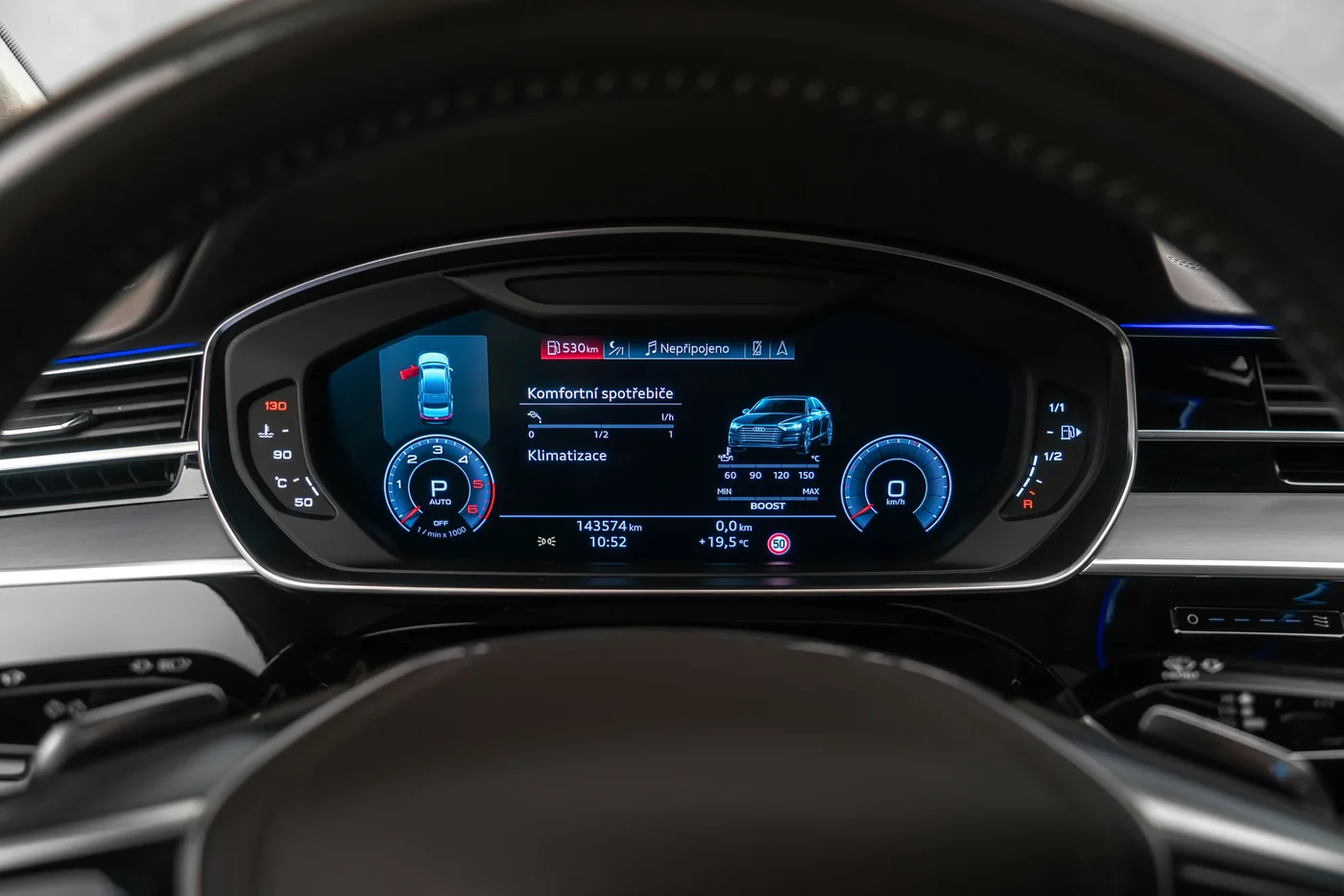 2019 Audi A8 50 TDI L proposée par un concessionnaire spécialisé à Ostrava, Tchéquie, photo 24 sur 25