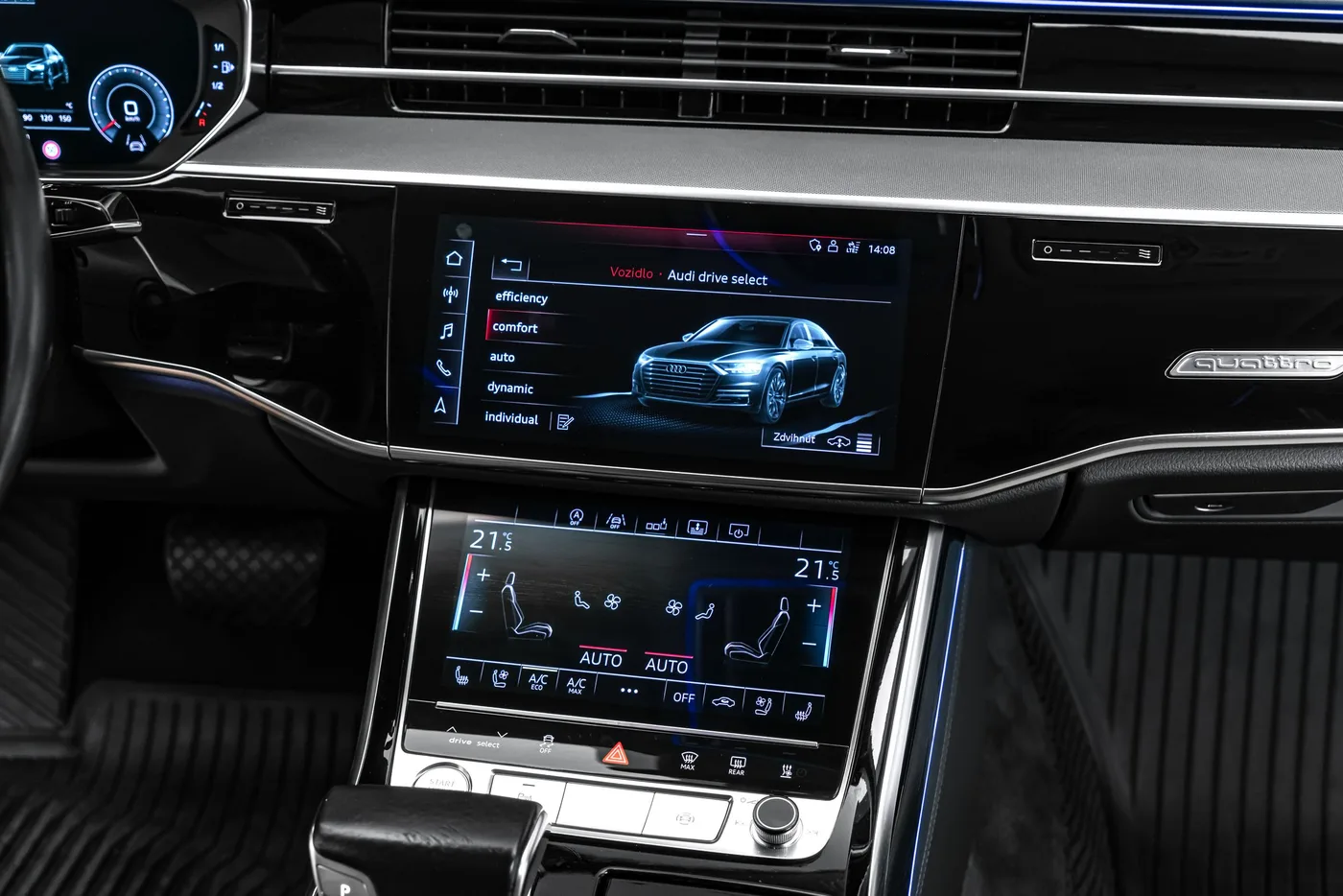 2019 Audi A8 55 TFSI angeboten von einem Fachhändler in Ostrava, Tschechien, Foto 15 von 21