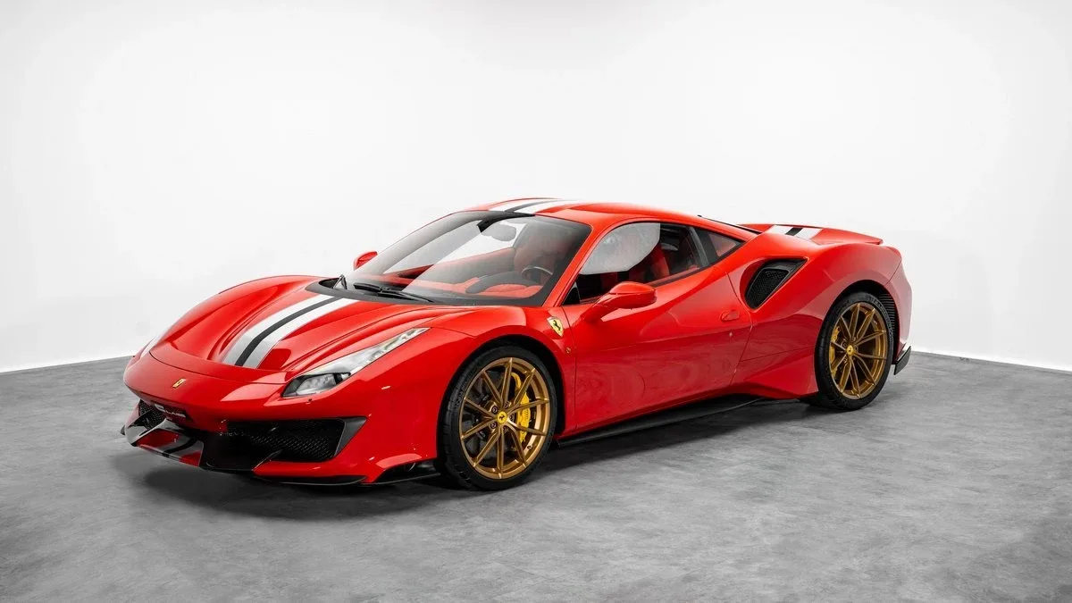 2019 Ferrari 488 Pista offered by a specialist dealer in Dubai, United Arab Emirates, main photo