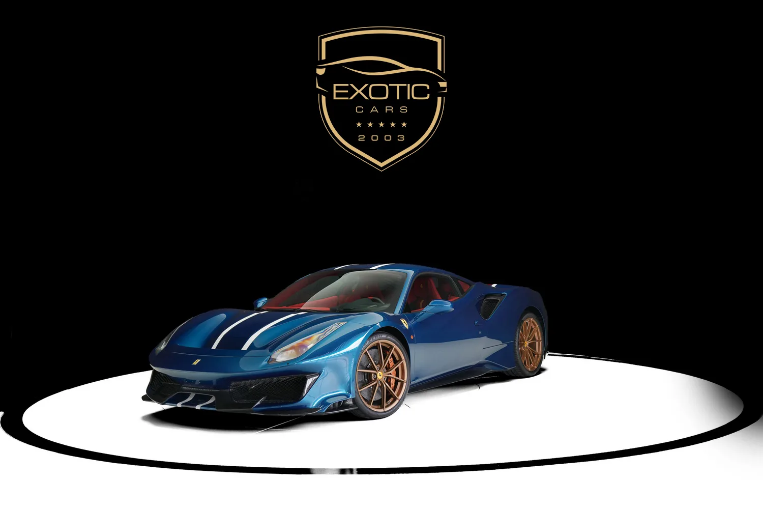 2019 Ferrari 488 Pista angeboten von einem Fachhändler in Dubai, Vereinigte Arabische Emirate, Hauptfoto