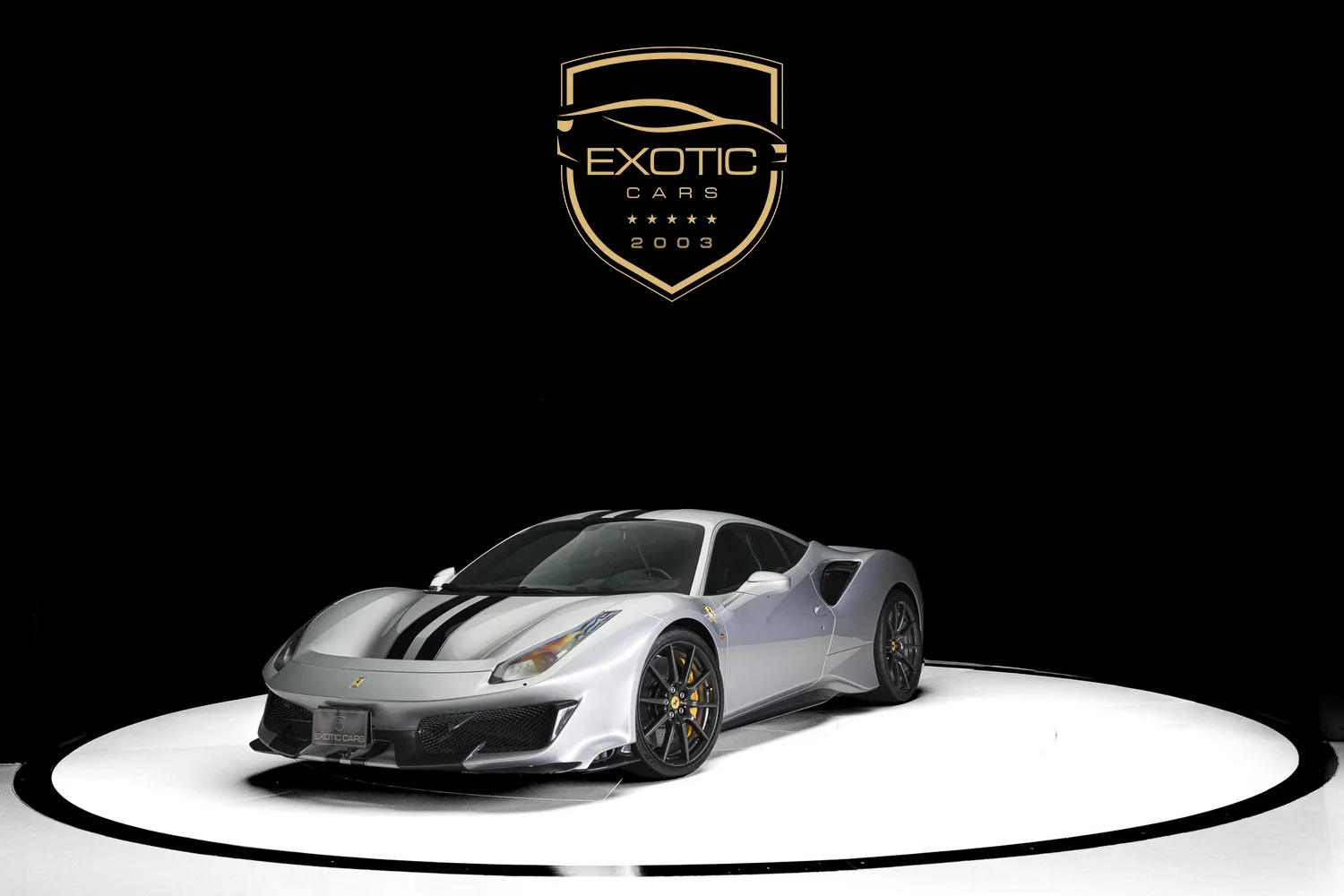 2019 Ferrari 488 Pista offered by a specialist dealer in Dubai, United Arab Emirates, main photo