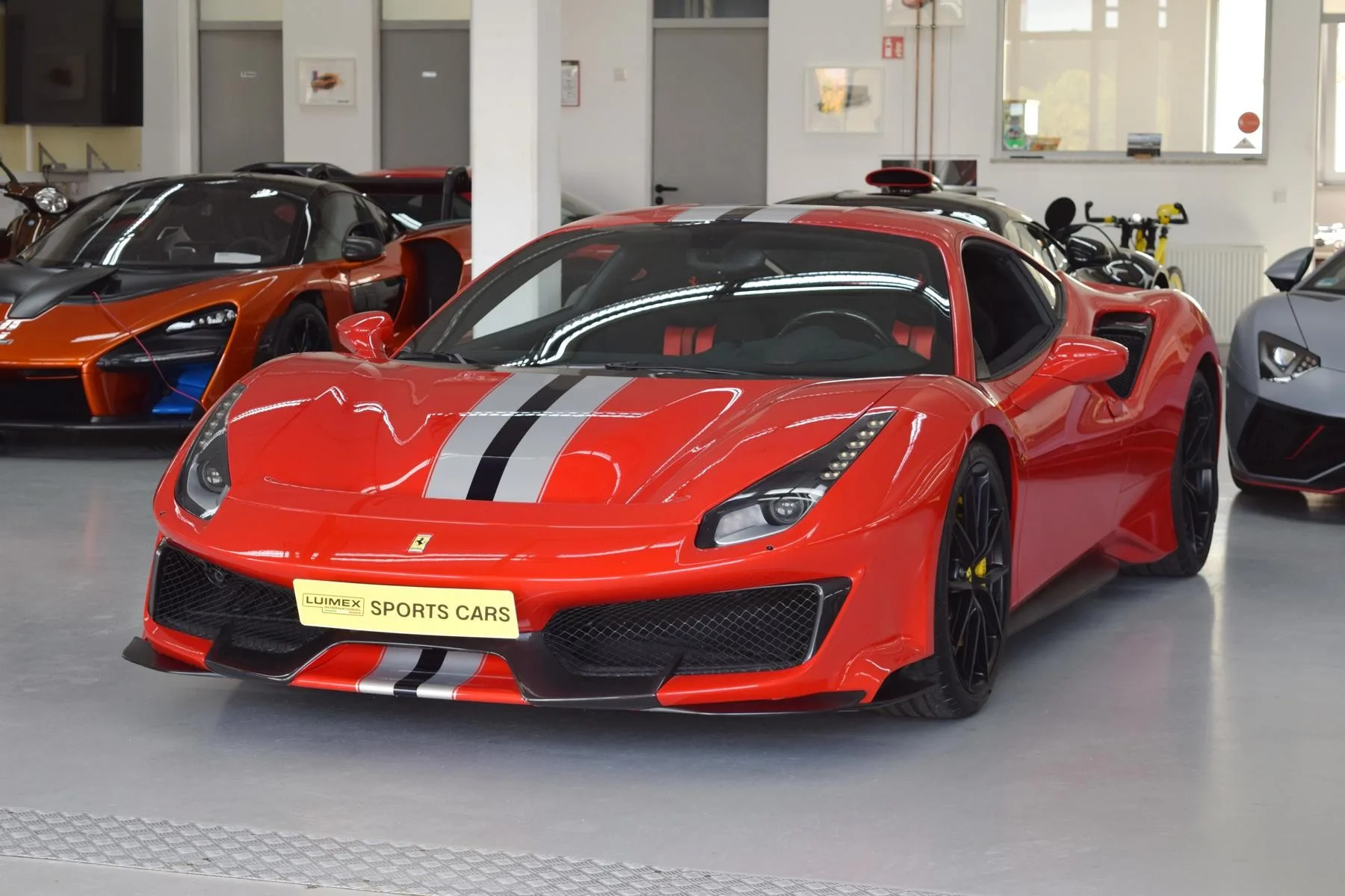 2019 Ferrari 488 Pista offered by a specialist dealer in Pfaffenhofen an der Ilm, Germany, main photo