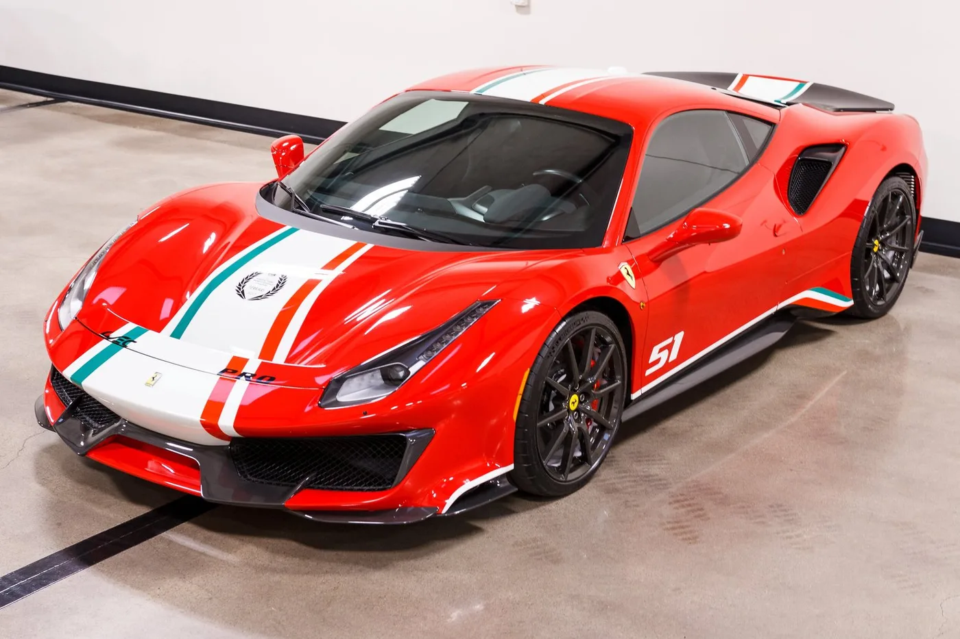2019 Ferrari 488 Pista verkauft von einem Fachhändler in Costa Mesa, Vereinigte Staaten, Foto 13 von 15