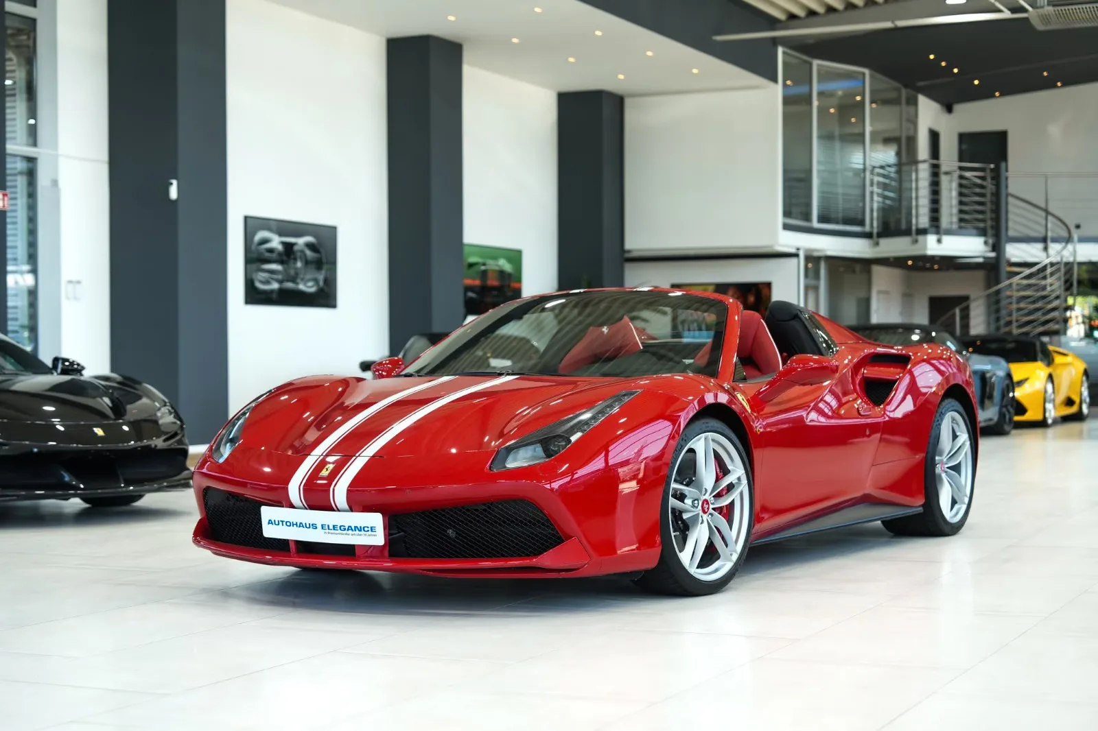 2019 Ferrari 488 Spider angeboten von einem Fachhändler in Köln, Deutschland, Hauptfoto