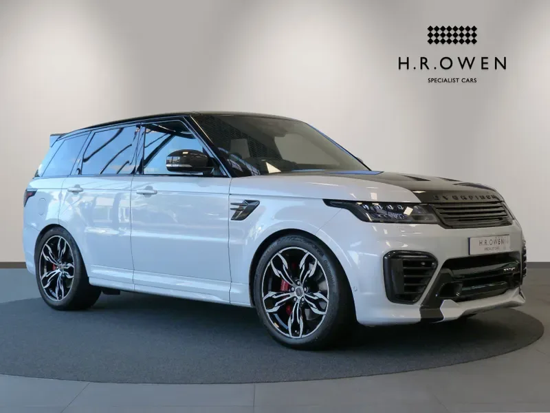2019 Land Rover Range Rover Sport SVR angeboten von einer Vertragshändlergruppe in Cheltenham, Vereinigtes Königreich, Hauptfoto