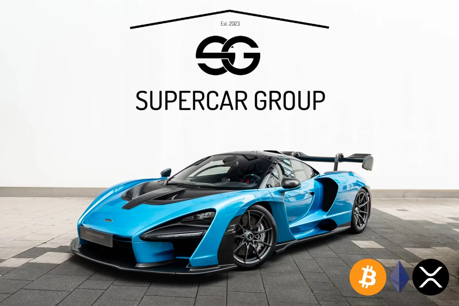 2019 McLaren Senna angeboten von einem Supersportwagenhändler in Munich, Deutschland, Hauptfoto
