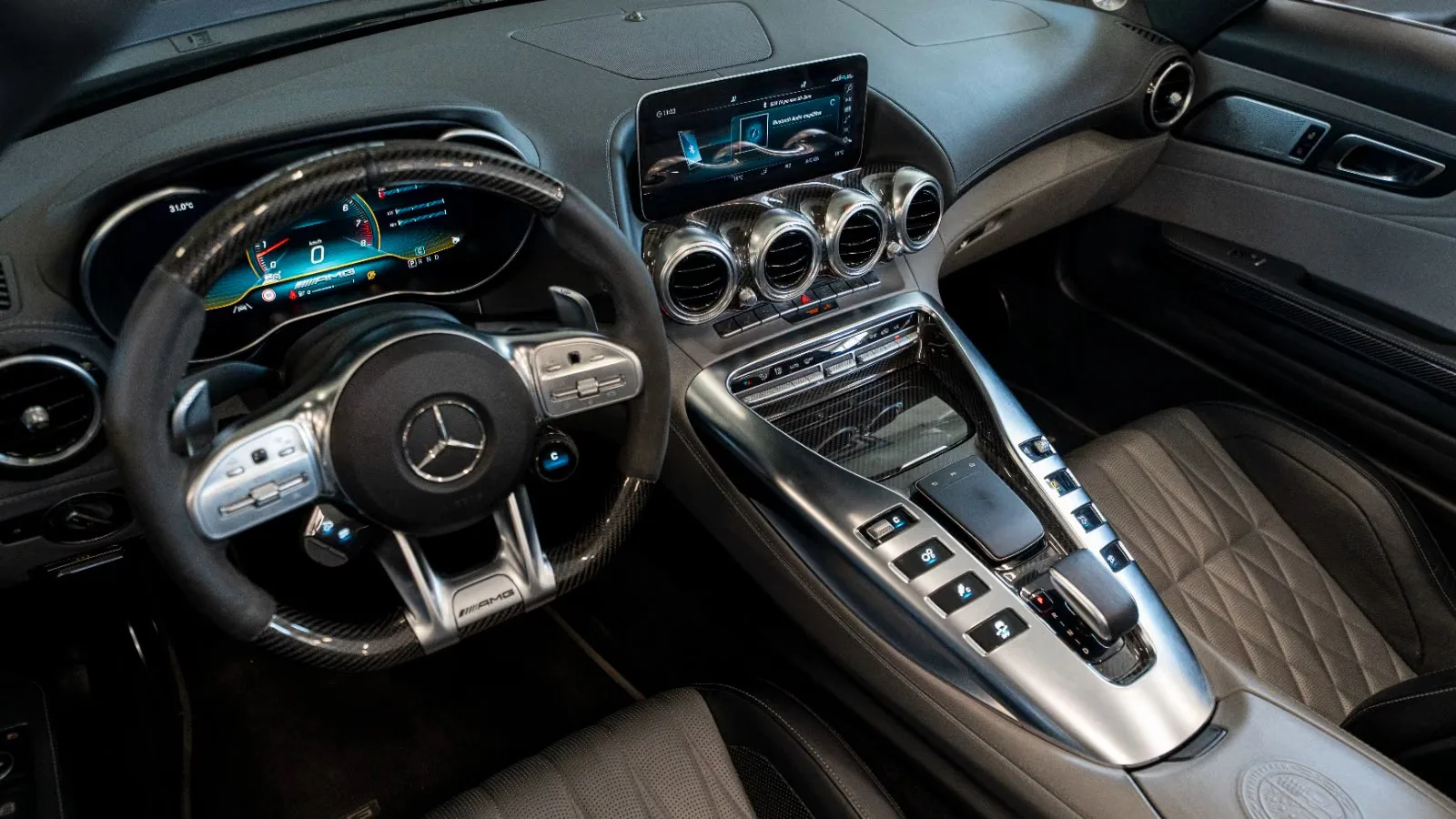 2019 Mercedes-AMG GT C Roadster, 7/13