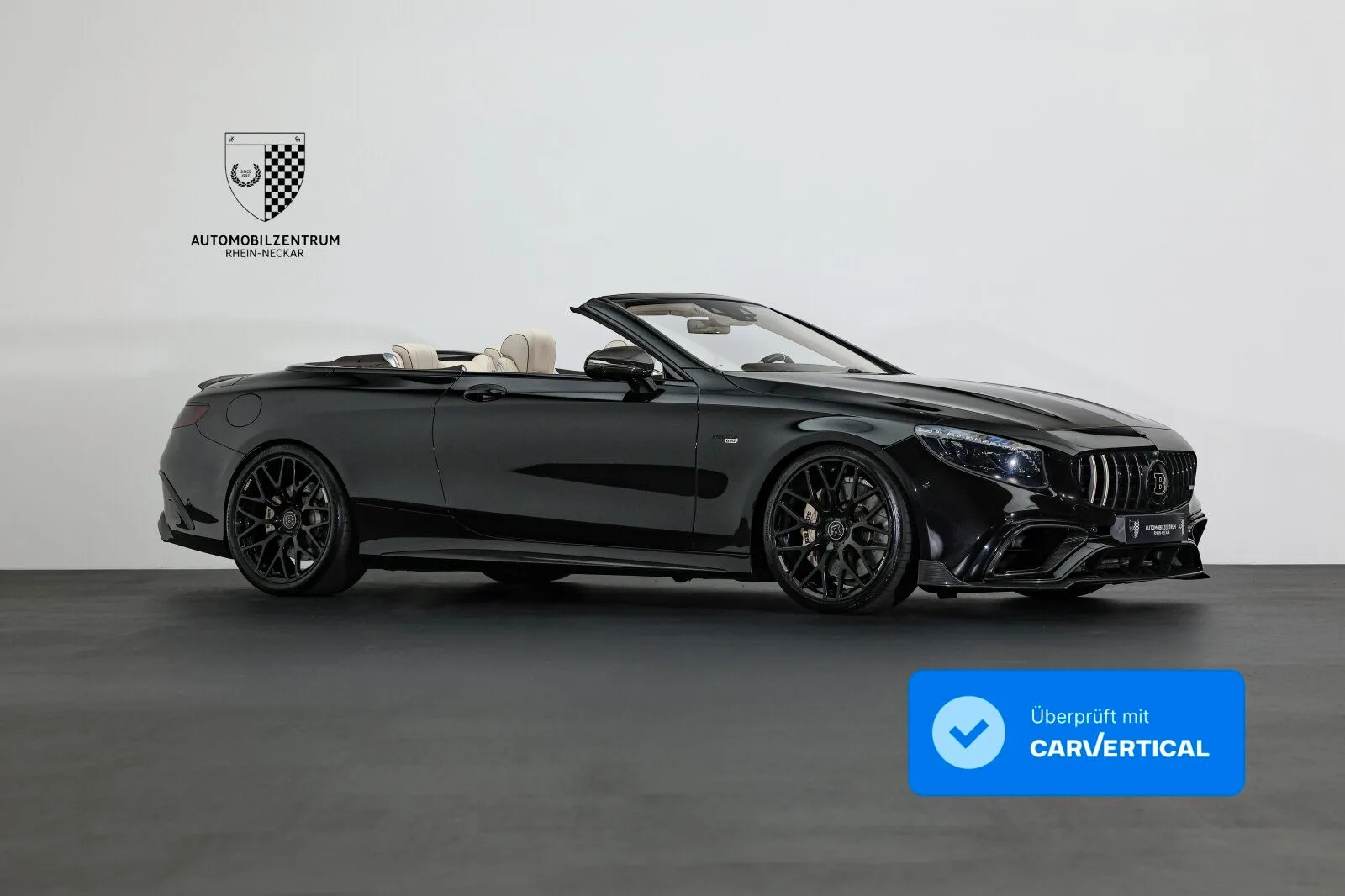 2019 Brabus S 800 Cabriolet proposée par un spécialiste de la supercar à Viernheim, Allemagne, photo principale
