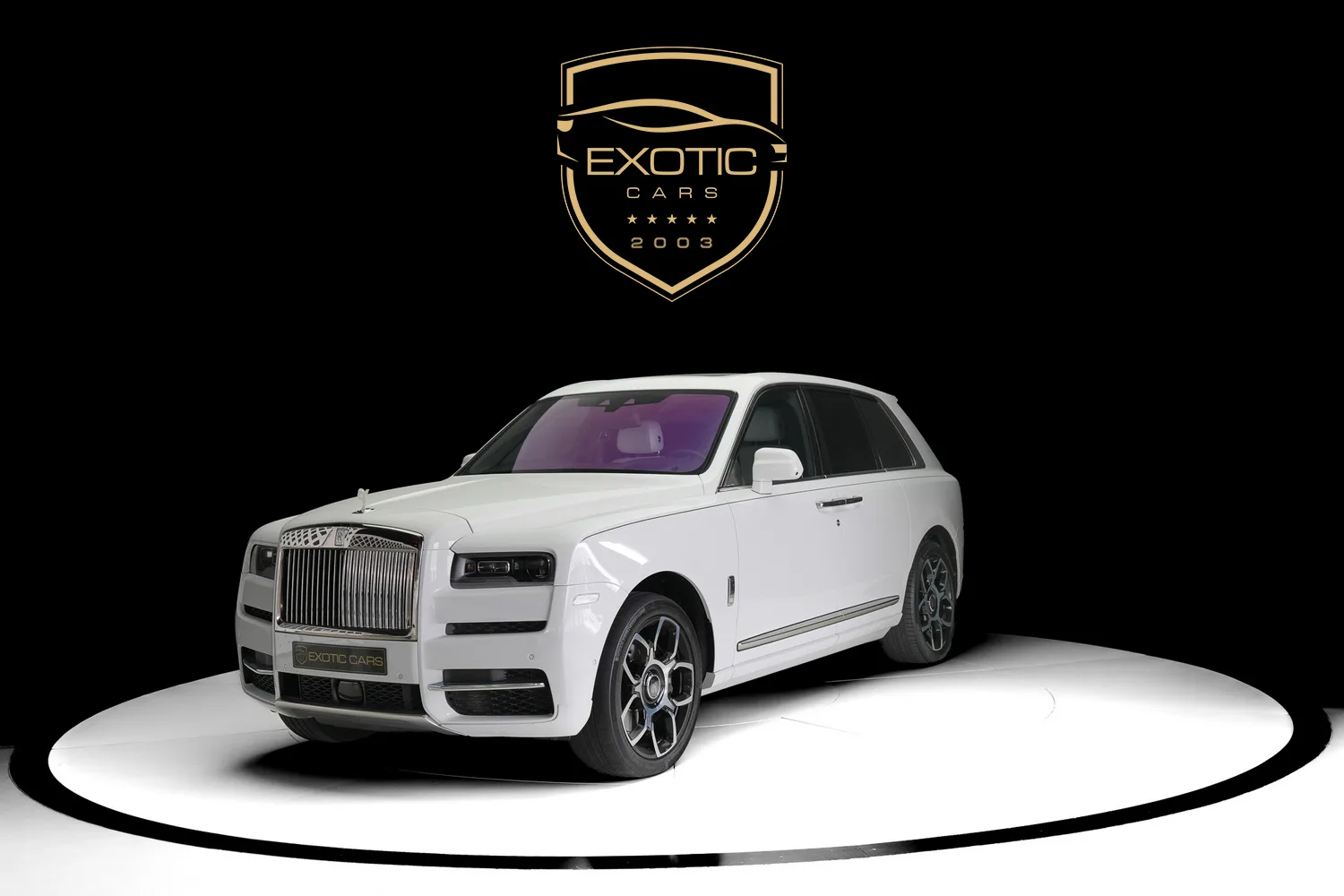 2019 Rolls-Royce Cullinan proposée par un concessionnaire spécialisé à Dubaï, Émirats arabes unis, photo principale