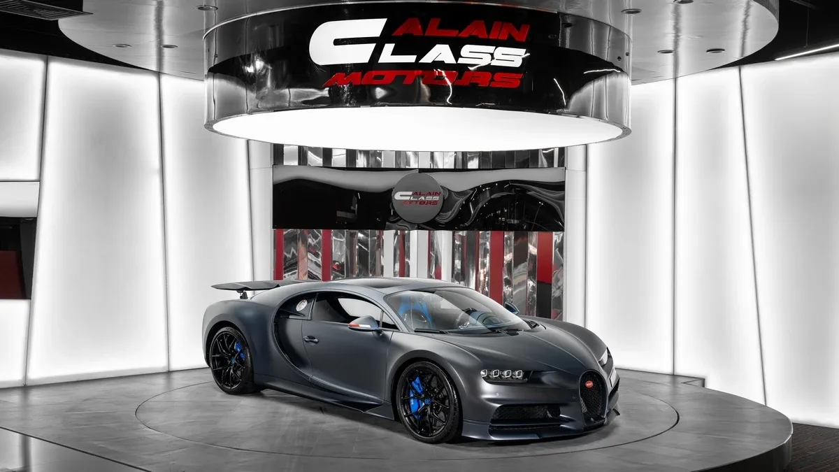 2020 Bugatti Chiron Sport angeboten von einem Fachhändler in Dubai, Vereinigte Arabische Emirate, Hauptfoto