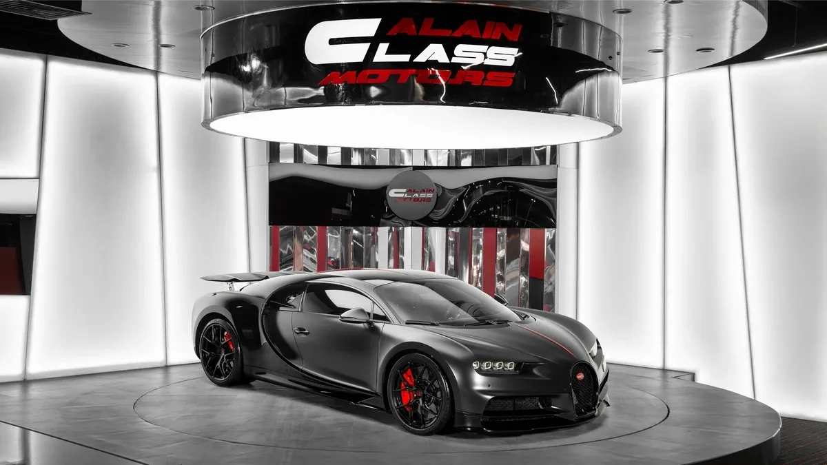 2020 Bugatti Chiron Sport angeboten von einem Fachhändler in Dubai, Vereinigte Arabische Emirate, Hauptfoto