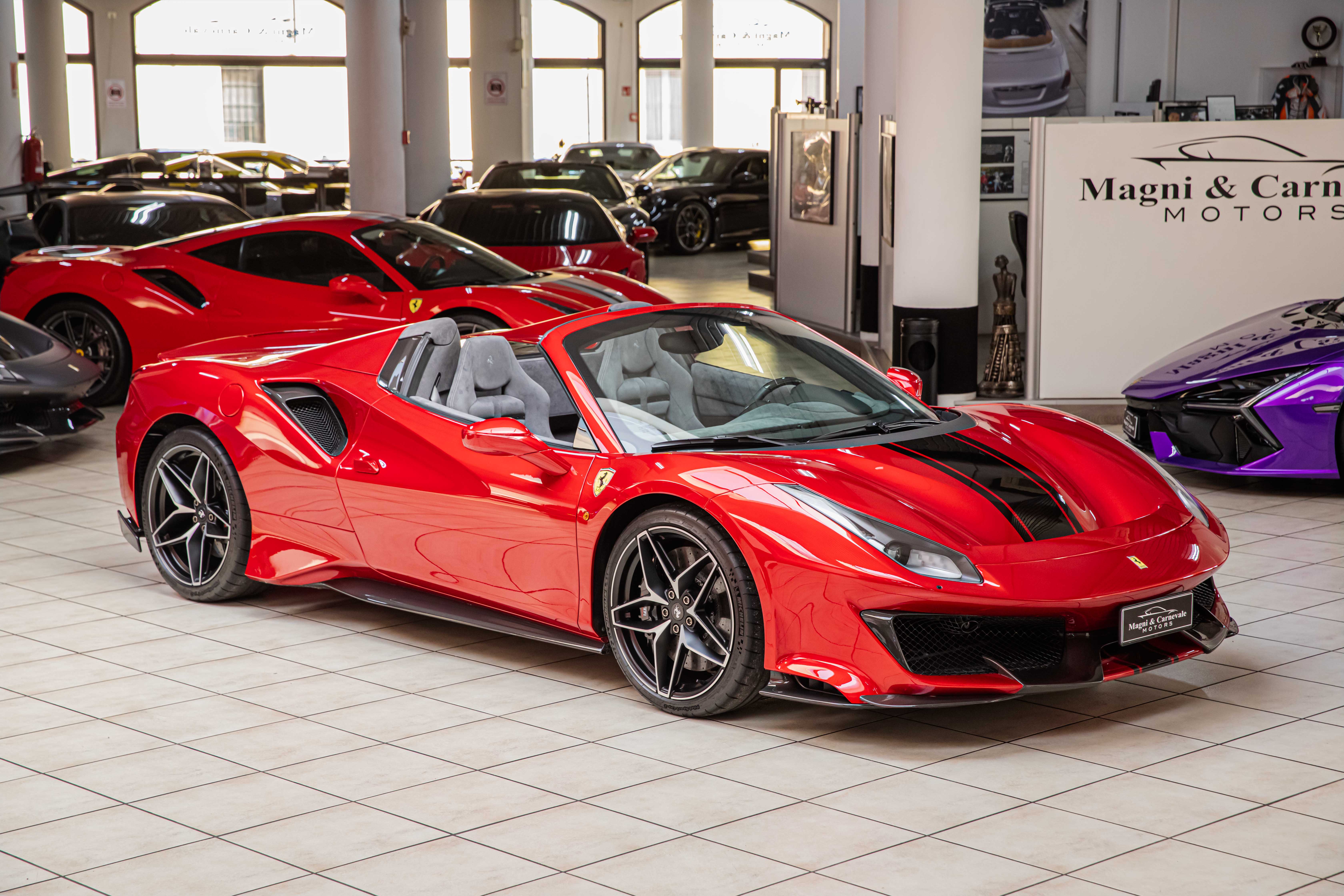 2020 Ferrari 488 Pista Spider offered by a specialist dealer in Milan, Italy, photo 2 of 20