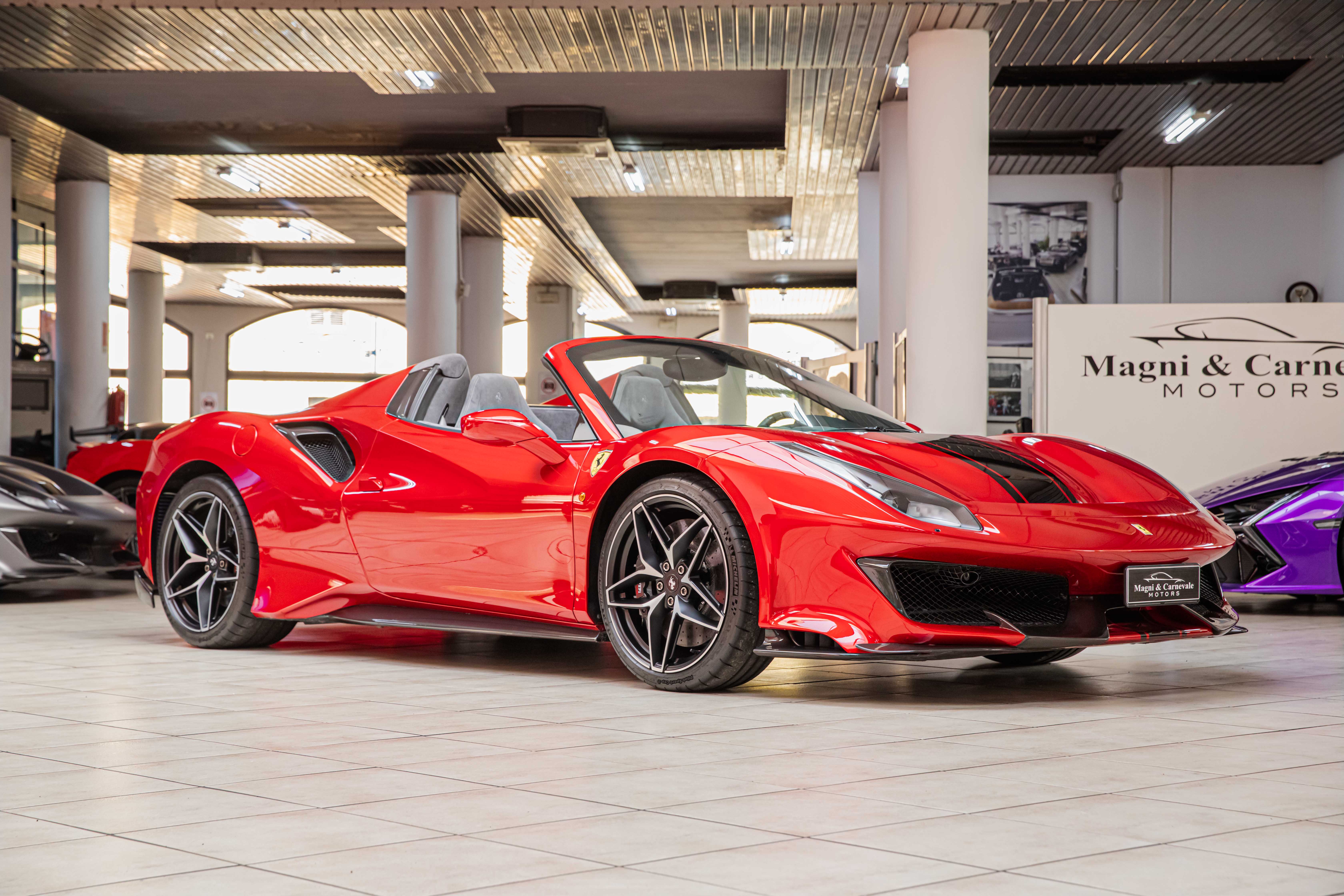 2020 Ferrari 488 Pista Spider offered by a specialist dealer in Milan, Italy, photo 4 of 20