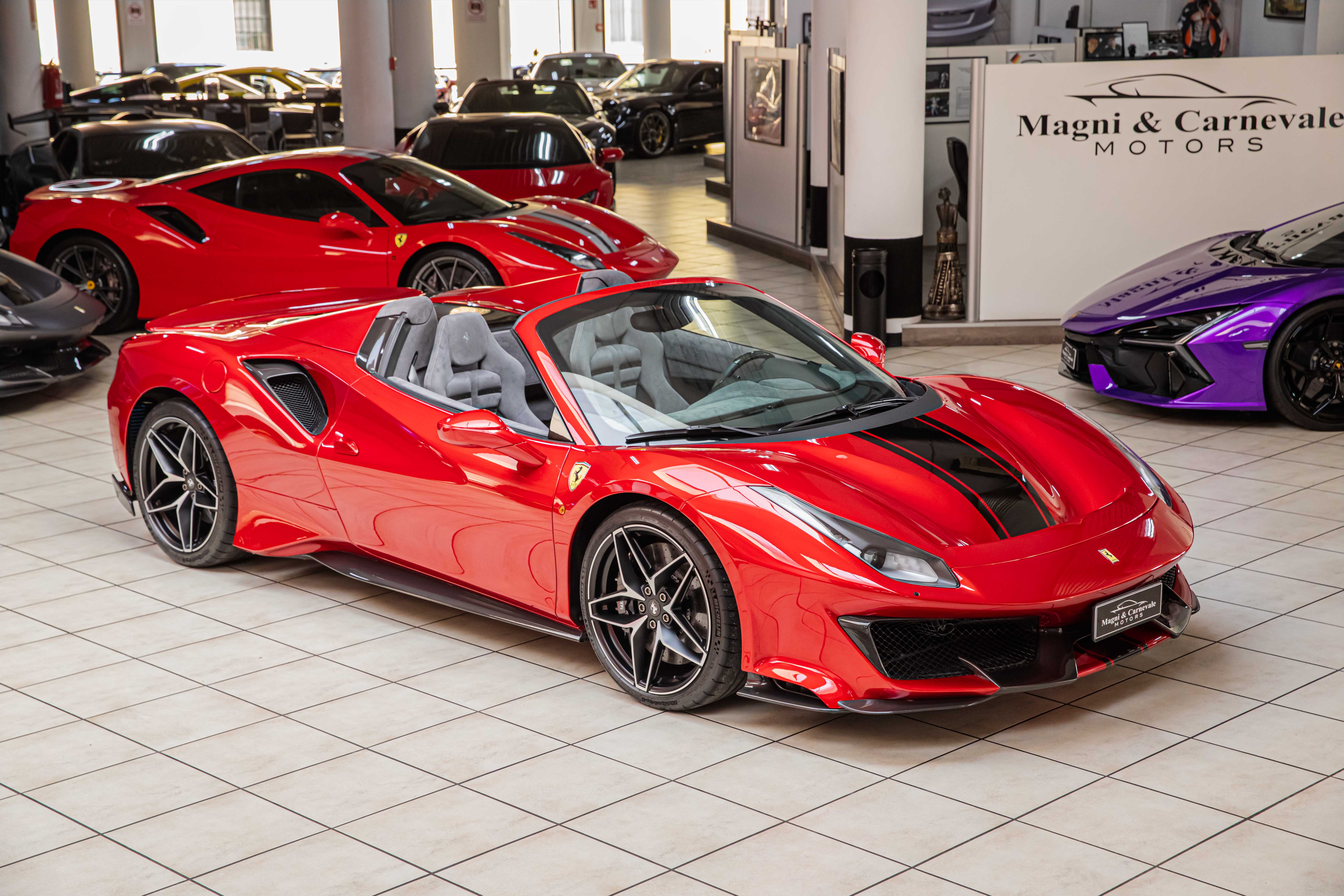 2020 Ferrari 488 Pista Spider offered by a specialist dealer in Milan, Italy, photo 5 of 20