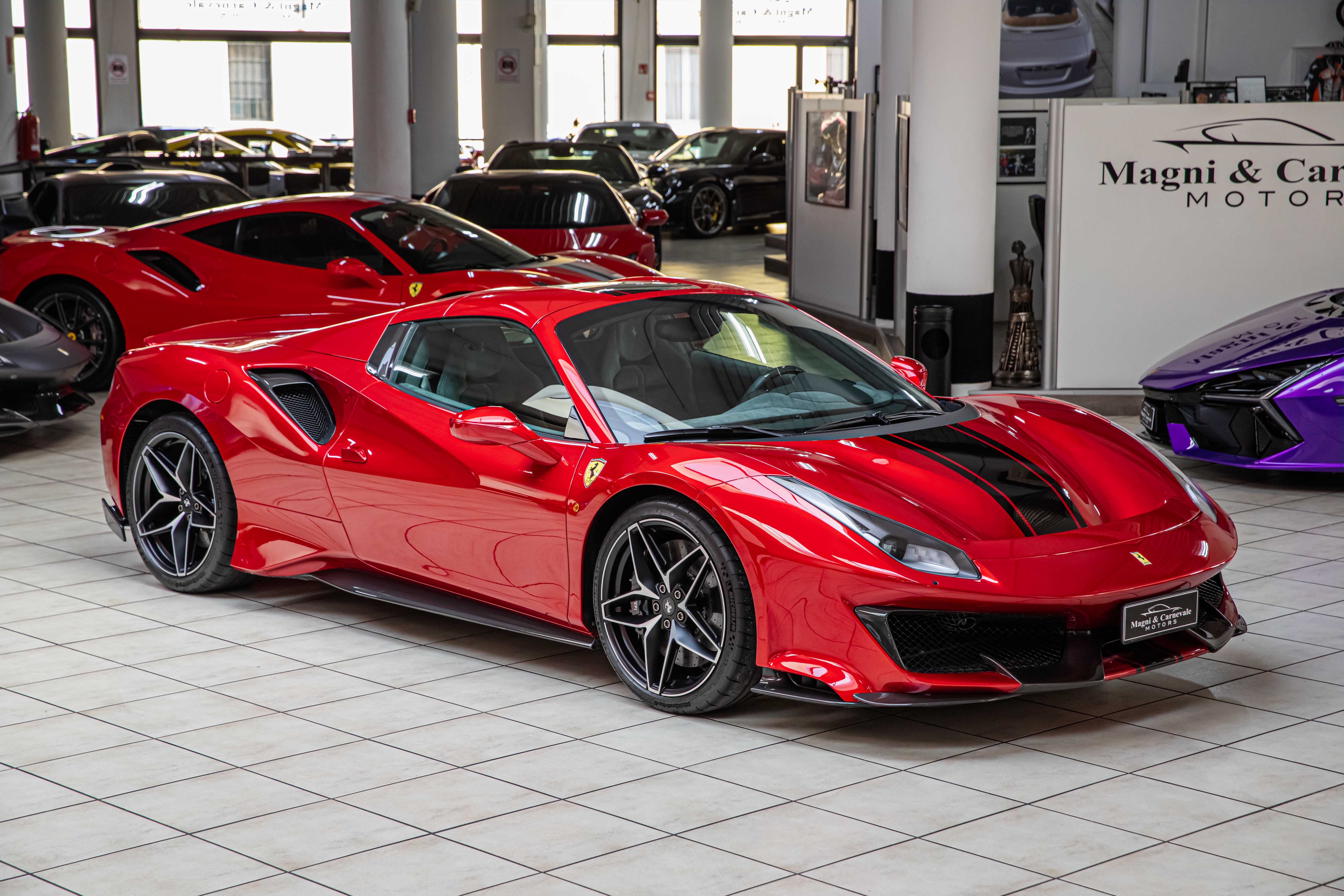 2020 Ferrari 488 Pista Spider offered by a specialist dealer in Milan, Italy, photo 8 of 20