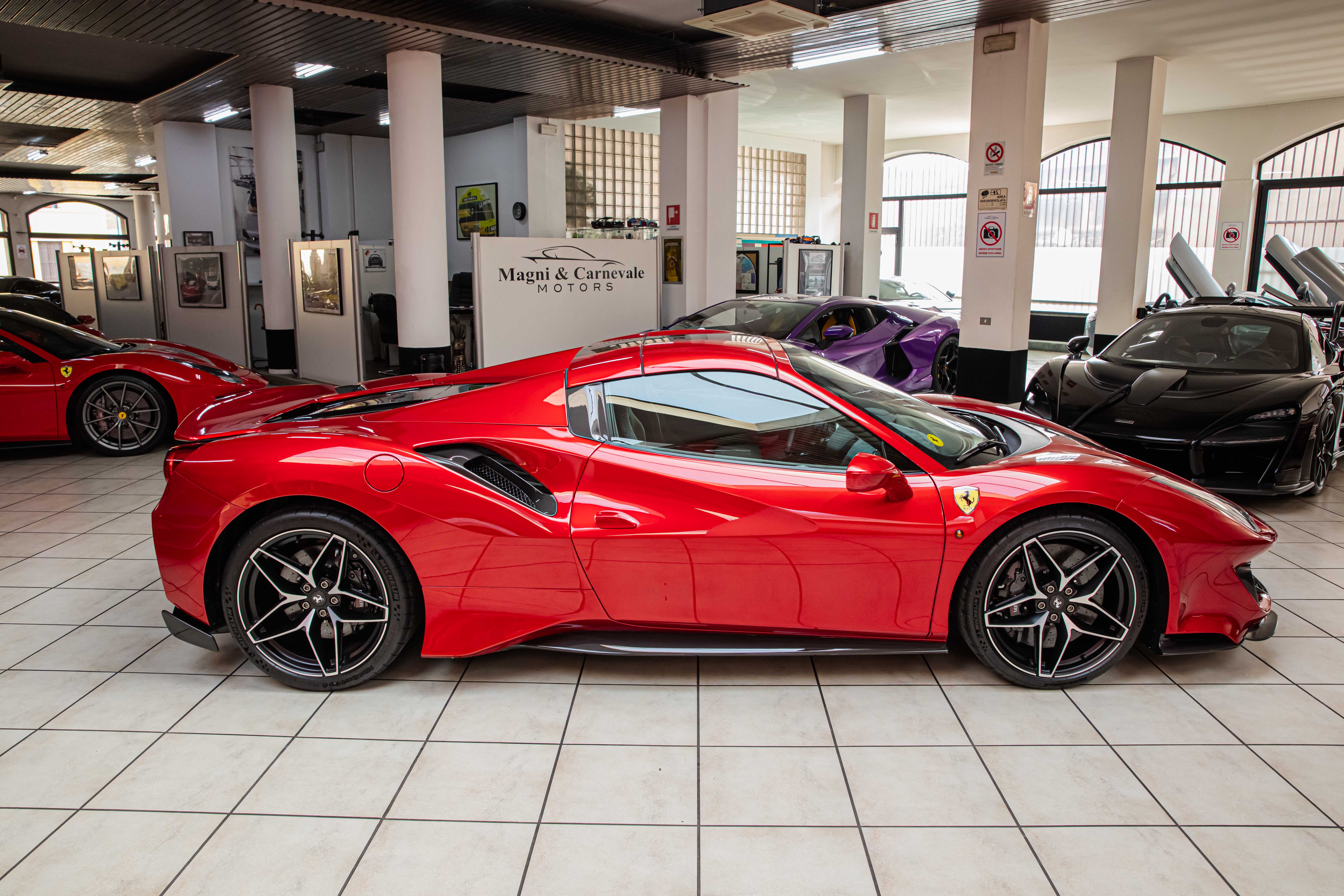 2020 Ferrari 488 Pista Spider offered by a specialist dealer in Milan, Italy, photo 10 of 20