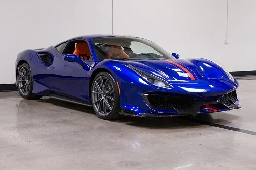 2020 Ferrari 488 Pista vendue par un concessionnaire spécialisé à Costa Mesa, États-Unis, photo principale
