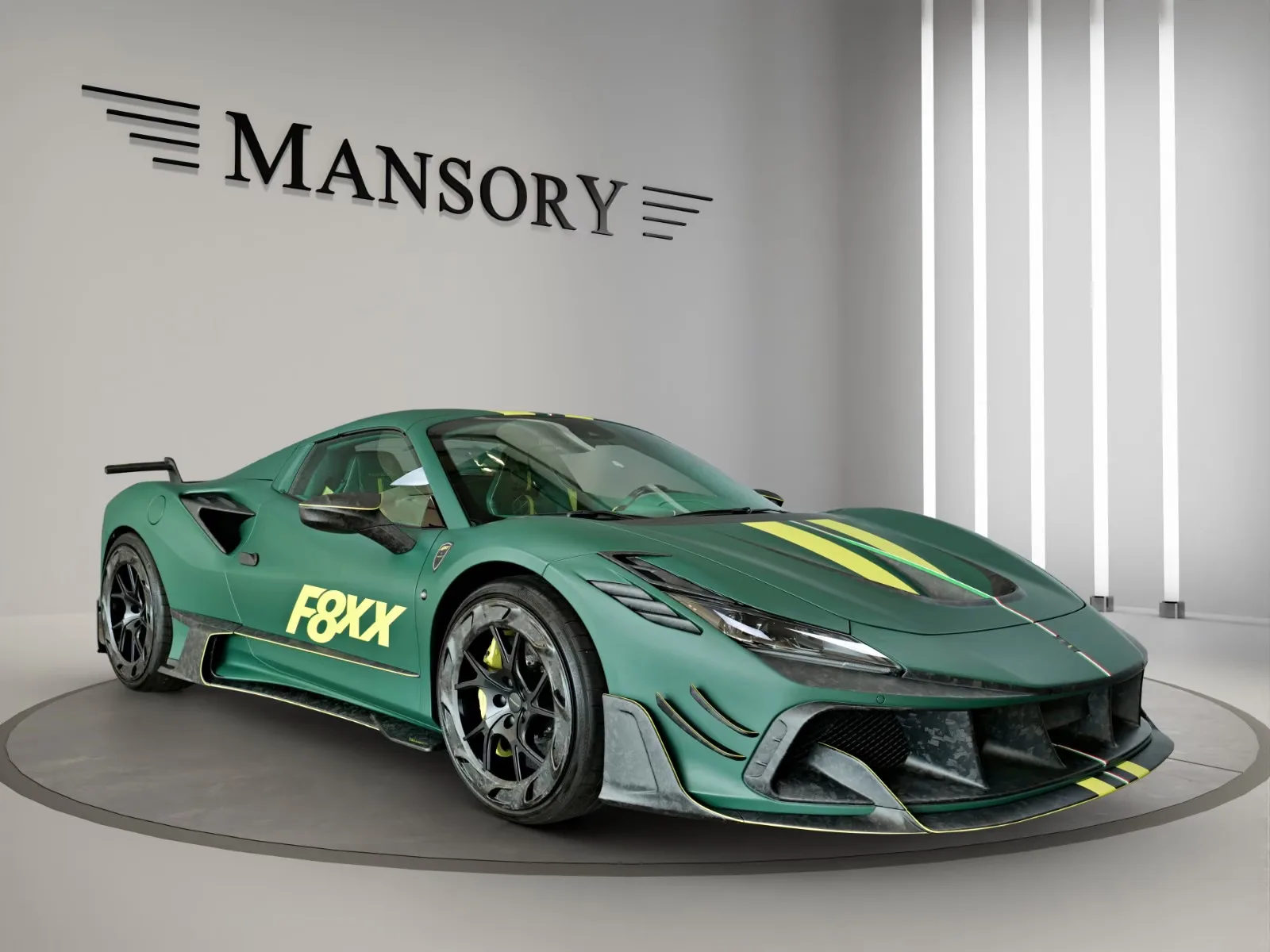 2020 Ferrari F8 Spider MANSORY F8XX, 2/23