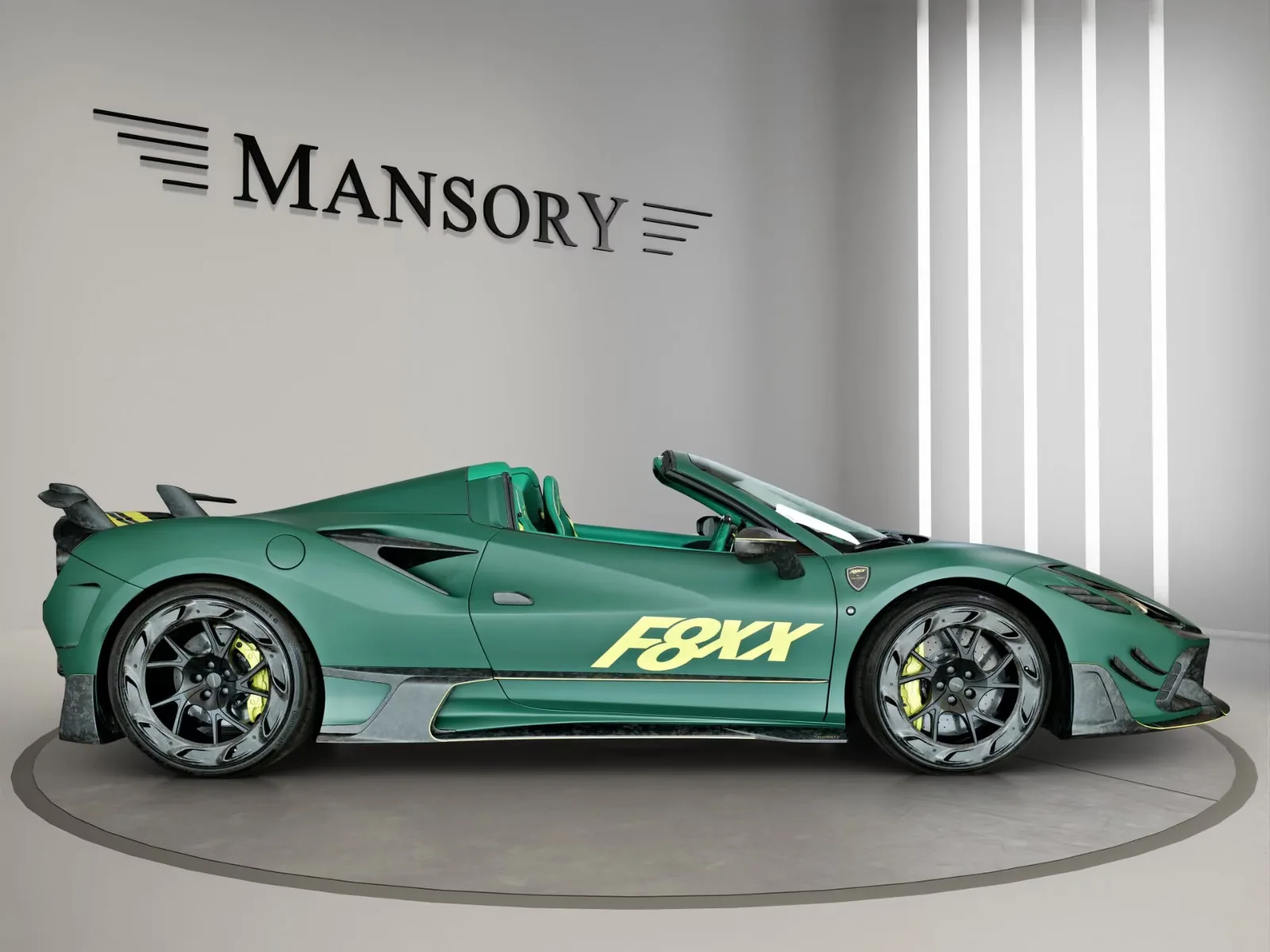 2020 Ferrari F8 Spider MANSORY F8XX, 4/23