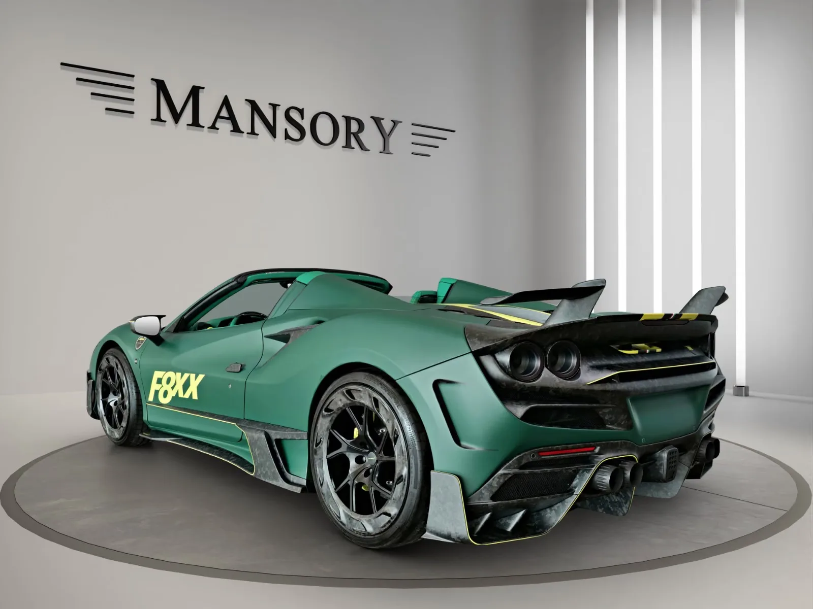 2020 Ferrari F8 Spider MANSORY F8XX, 8/23