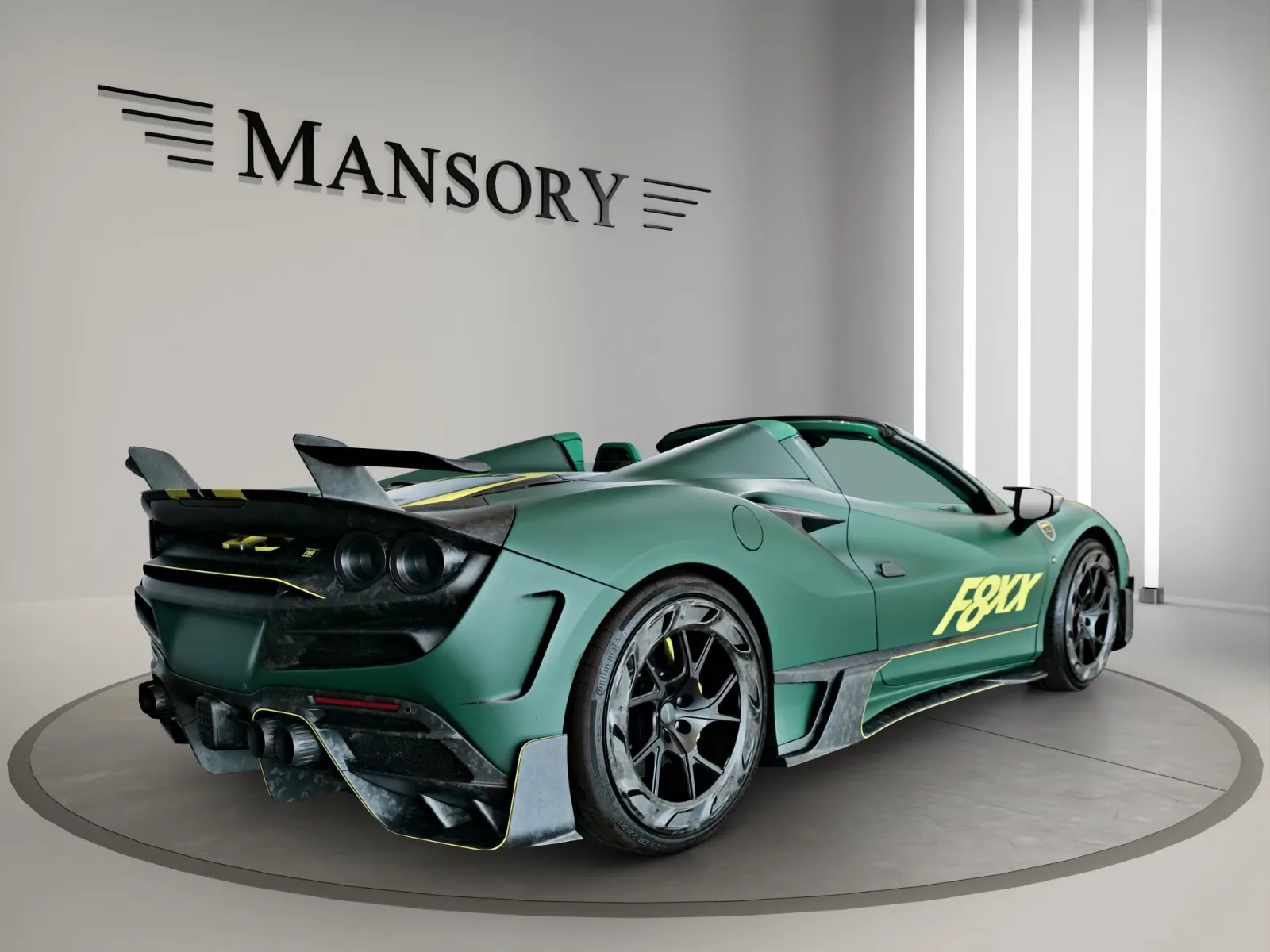 2020 Ferrari F8 Spider MANSORY F8XX, 10/23