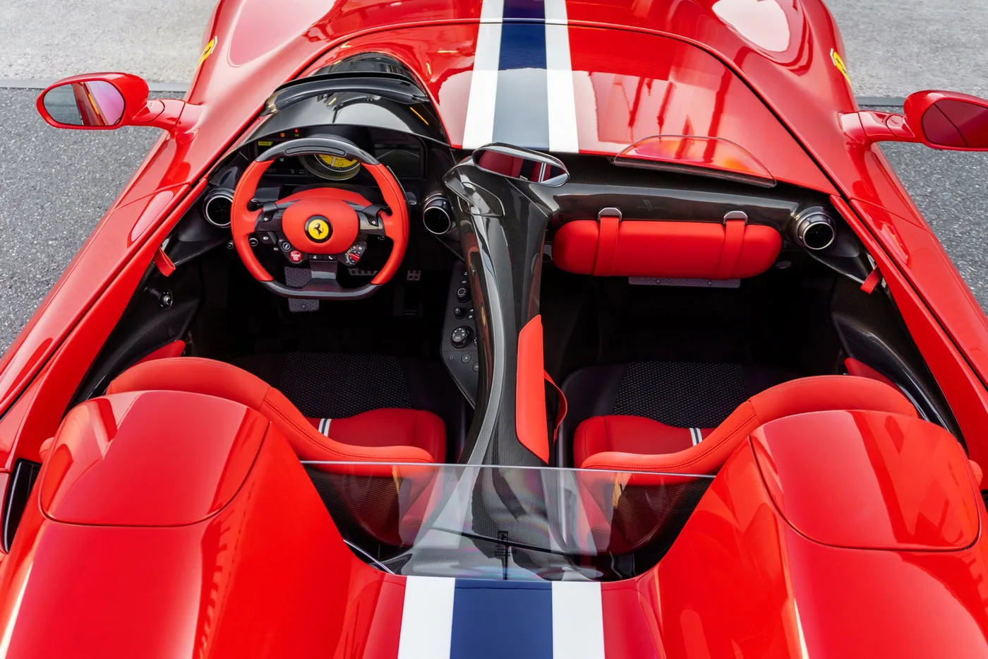 2020 Ferrari Monza SP2 offered by a supercar dealer in Woerden, Netherlands, photo 11 of 25