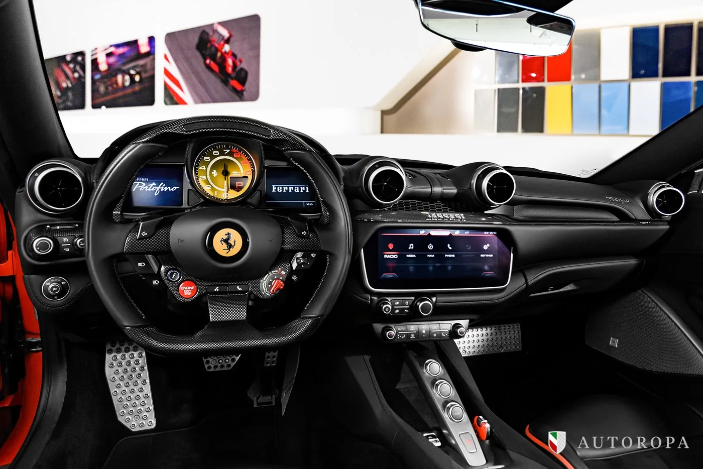 2020 Ferrari Portofino angeboten von einem offiziellen Ferrari und Maserati-Vertragshändler in Arlöv, Schweden, Foto 7 von 10