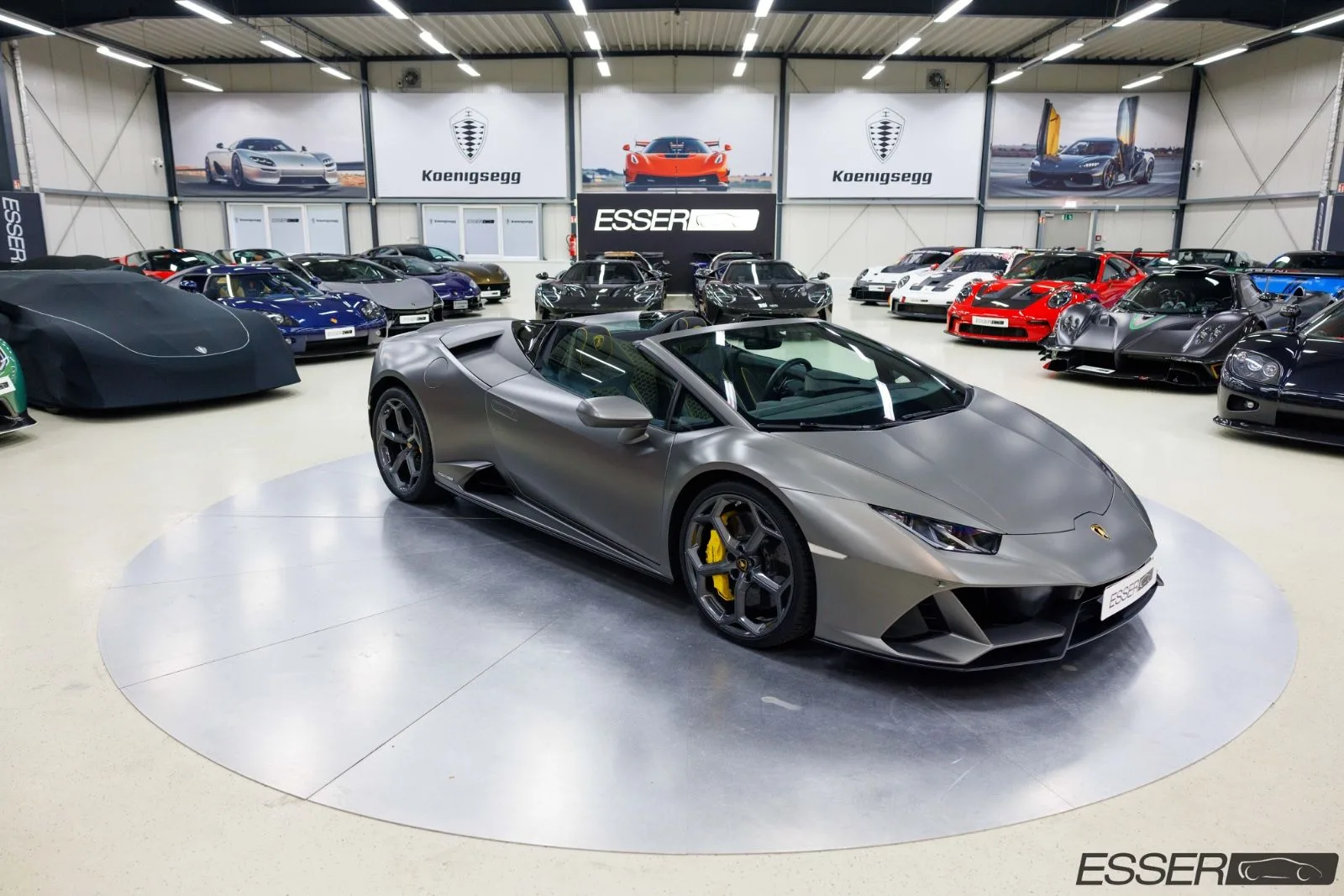 2020 Lamborghini Huracán EVO Spyder angeboten von einem Supersportwagenhändler in Alsdorf / Aachen, Deutschland, Hauptfoto