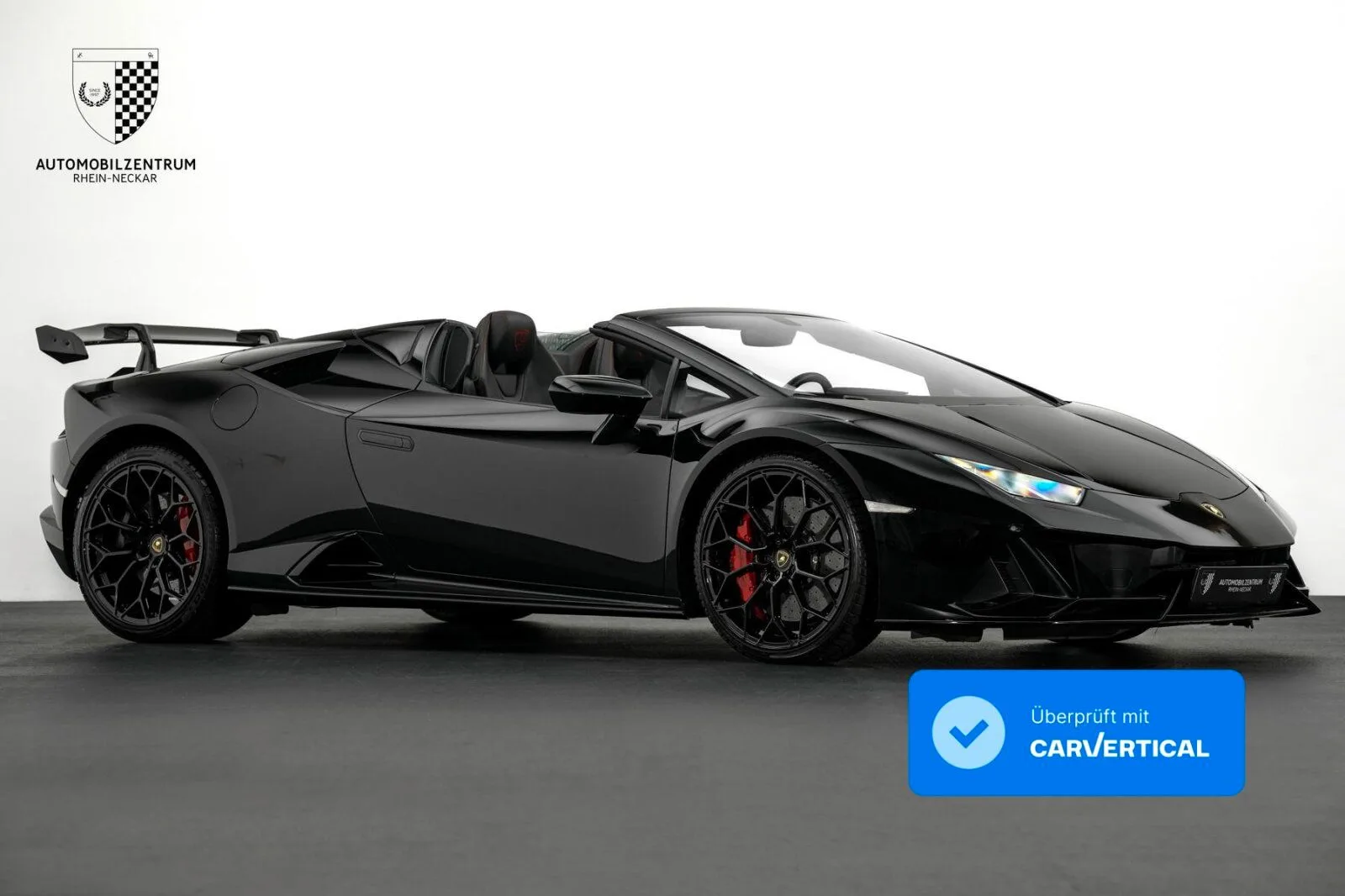 2020 Lamborghini Huracán EVO Spyder proposée par un spécialiste de la supercar à Viernheim, Allemagne, photo principale