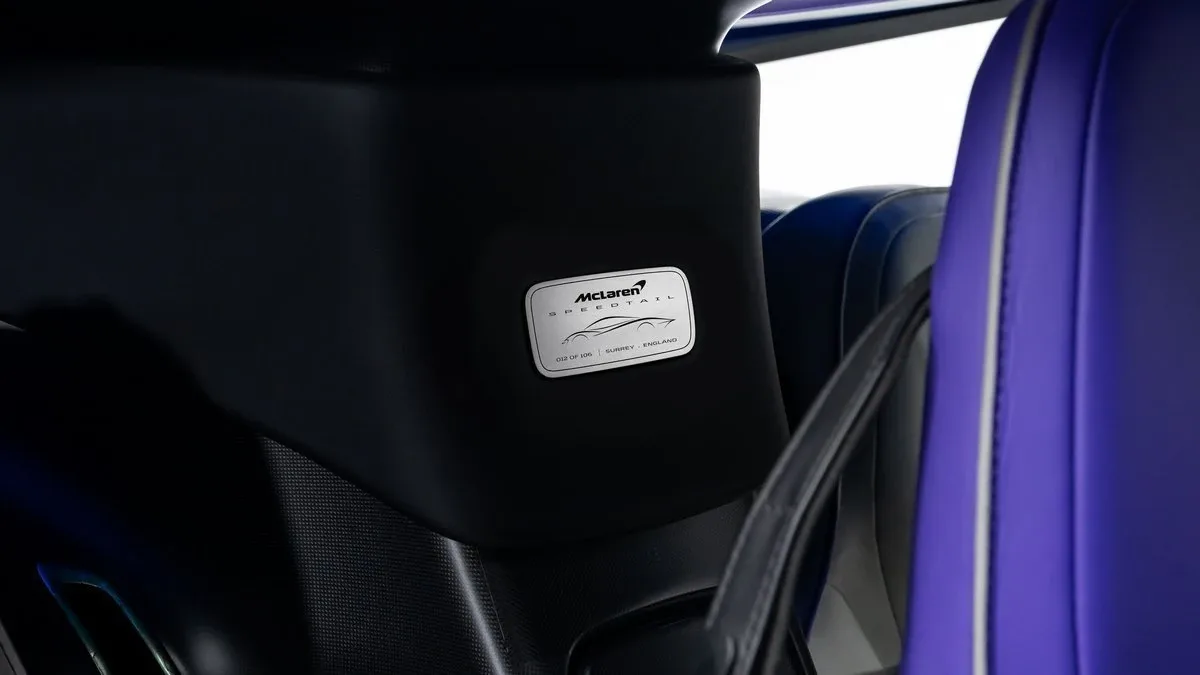 2020 McLaren Speedtail angeboten von einem Fachhändler in Dubai, Vereinigte Arabische Emirate, Foto 15 von 25