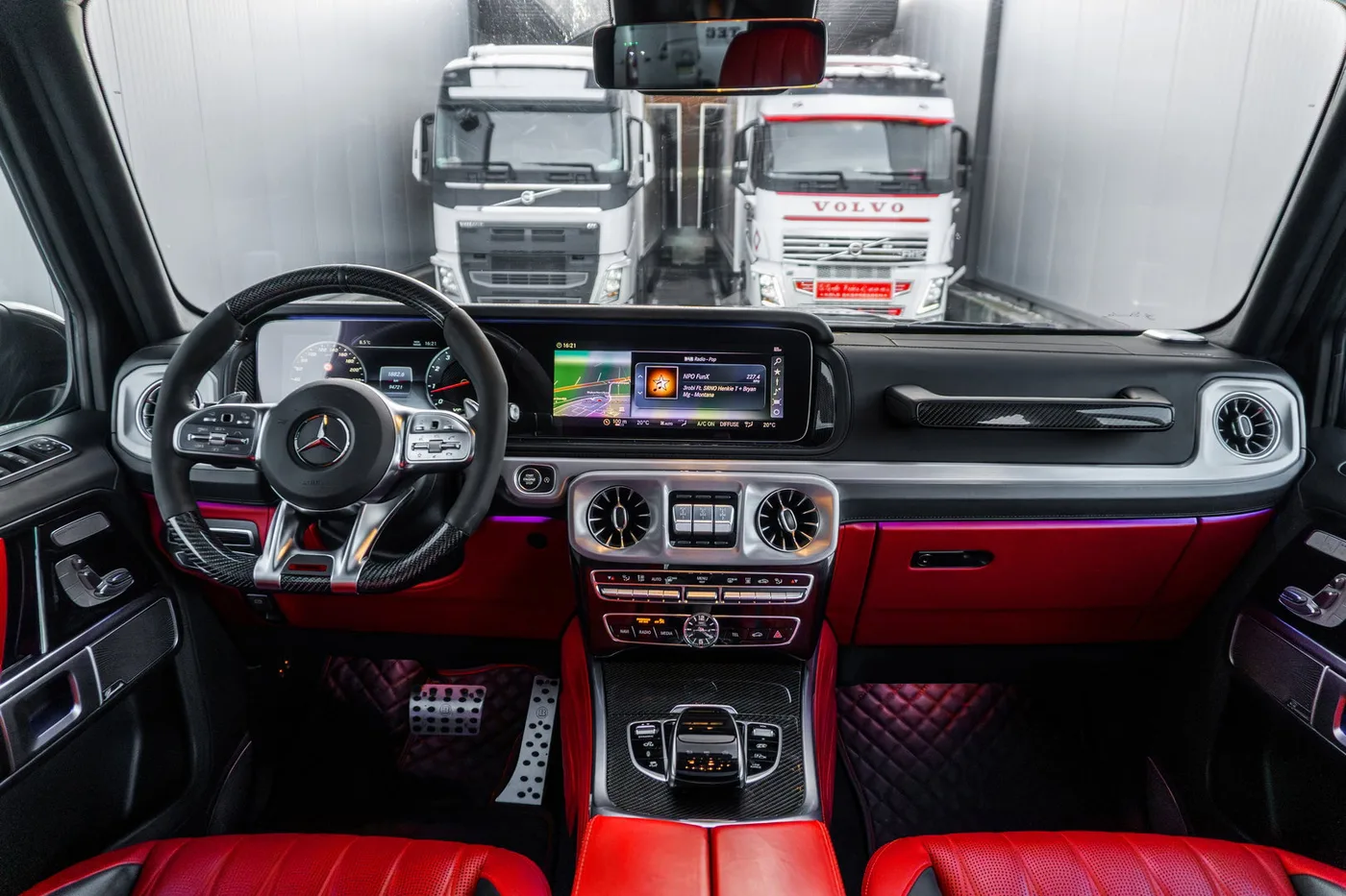 2020 Brabus G 800 Widestar angeboten von einem Supersportwagenhändler in Woerden, Niederlande, Foto 12 von 25