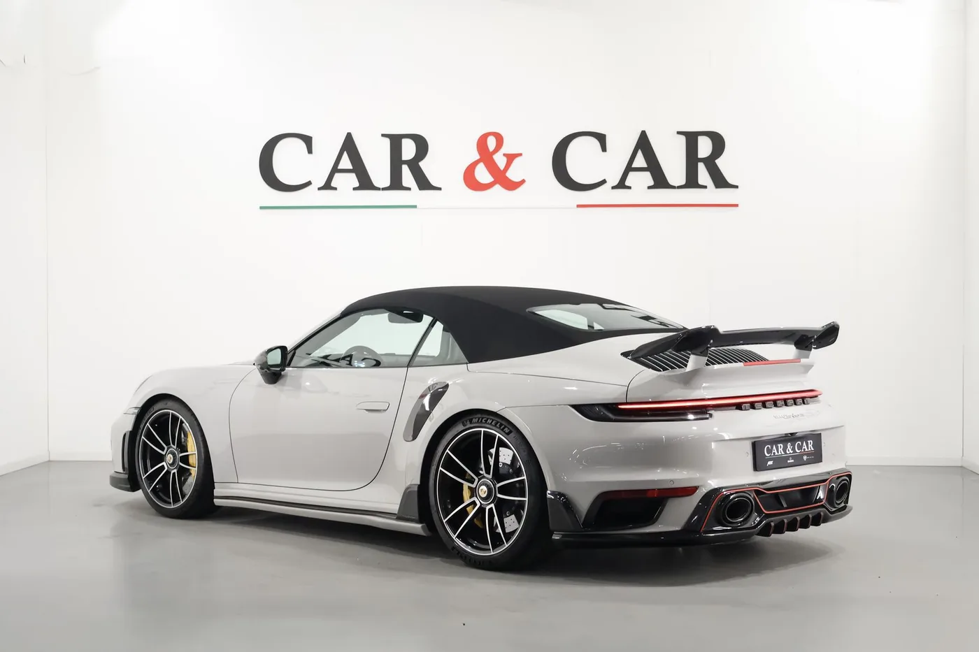 2020 Porsche 911 Turbo S Cabriolet offered by a supercar dealer in Zibido San Giacomo, Italy, photo 2 of 25