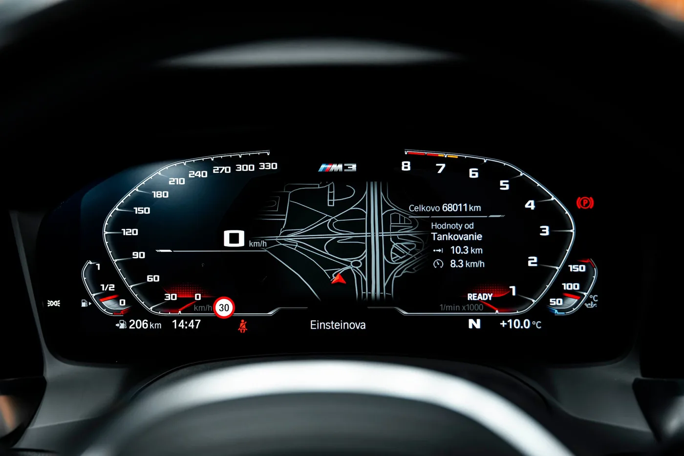 2021 BMW M3 manual proposée par un concessionnaire spécialisé à Bratislava, Slovaquie, photo 9 sur 15
