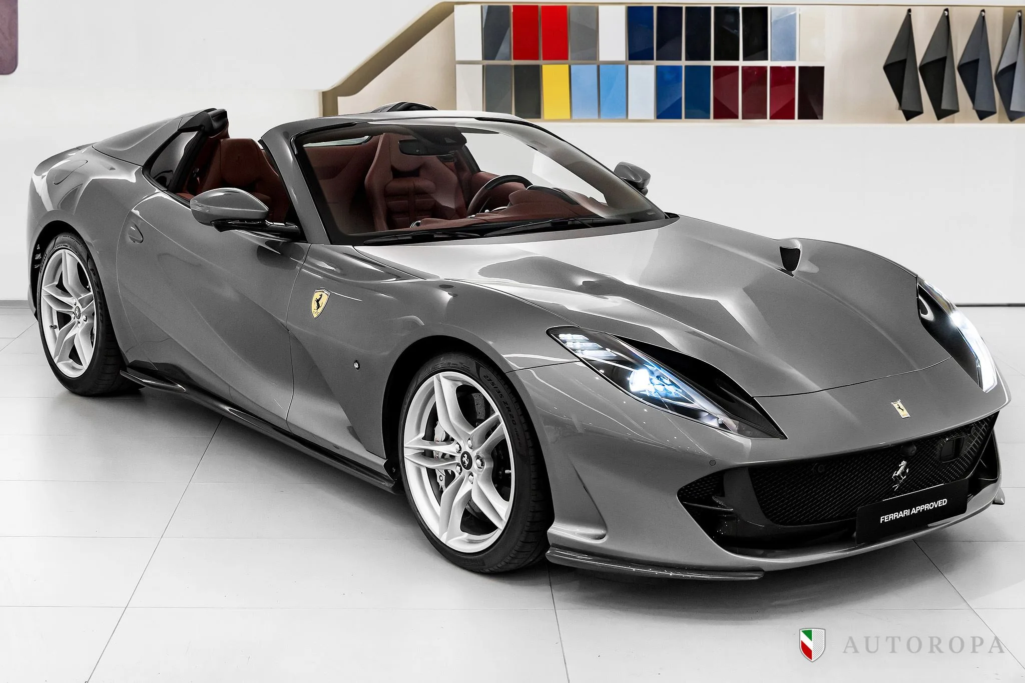 2021 Ferrari 812 GTS offered by a specialist dealer in Stockholm, Sweden, main photo