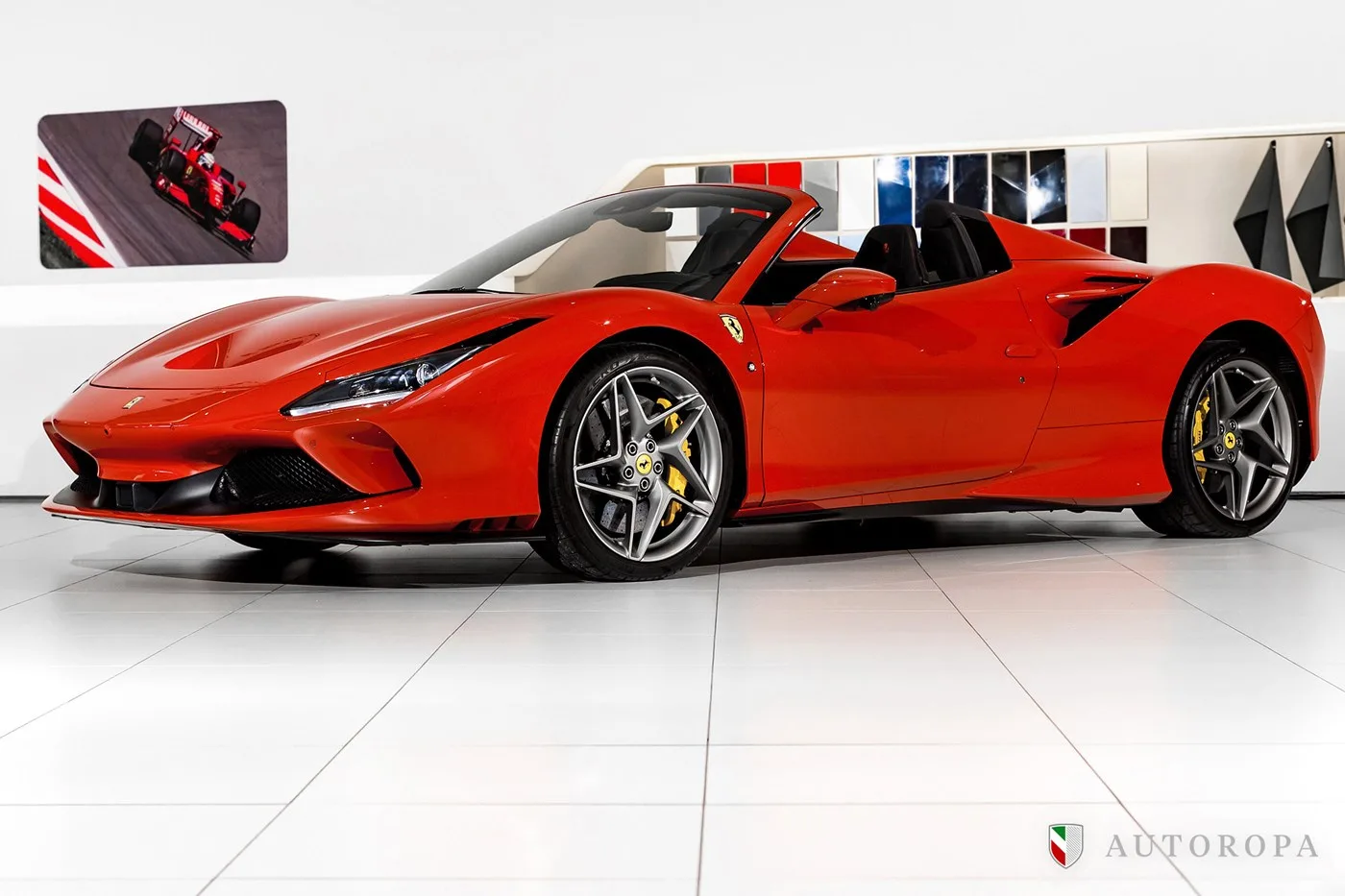 2021 Ferrari F8 Spider angeboten von einem offiziellen Ferrari und Maserati-Vertragshändler in Arlöv, Schweden, Foto 2 von 10