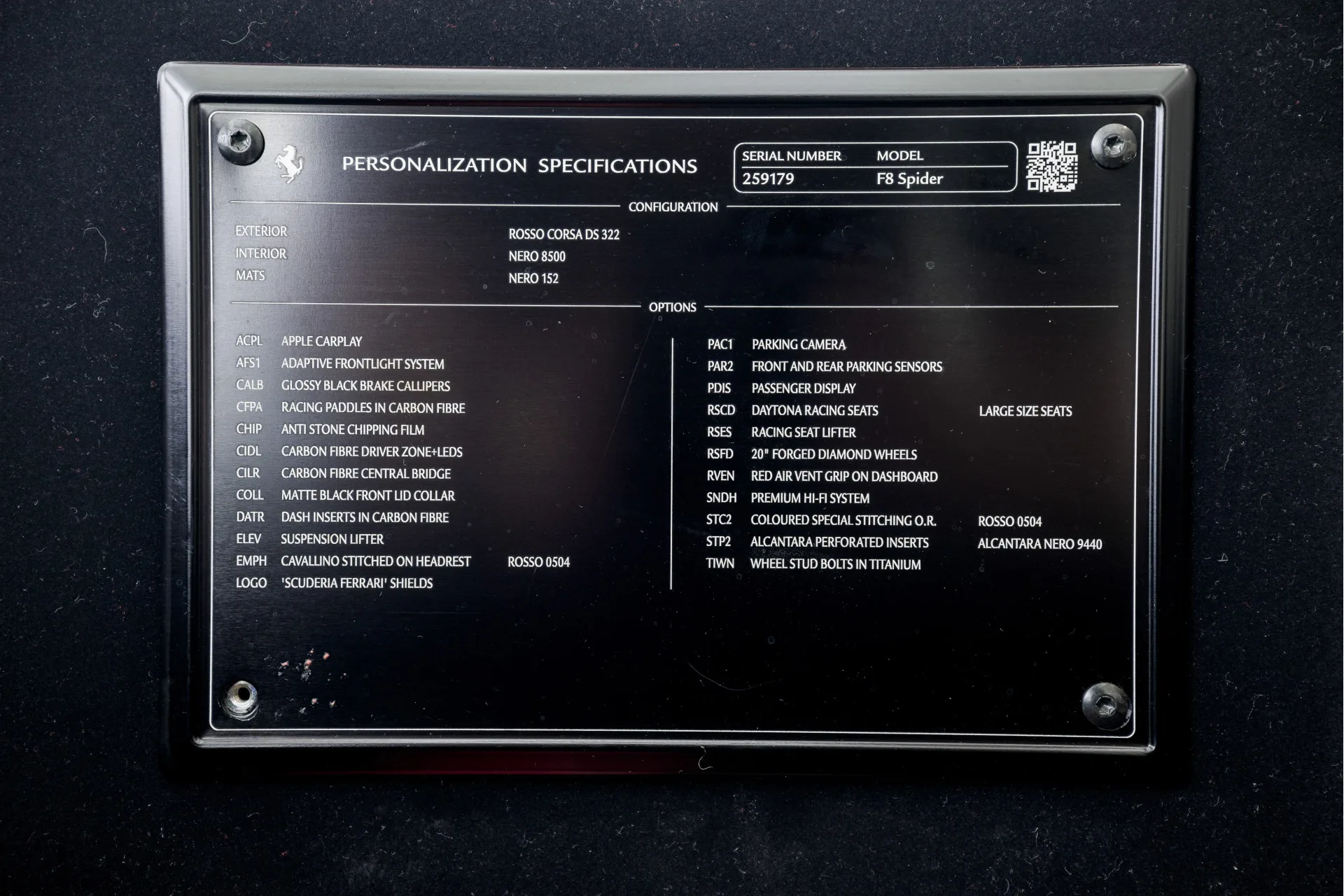2021 Ferrari F8 Spider, 8/29