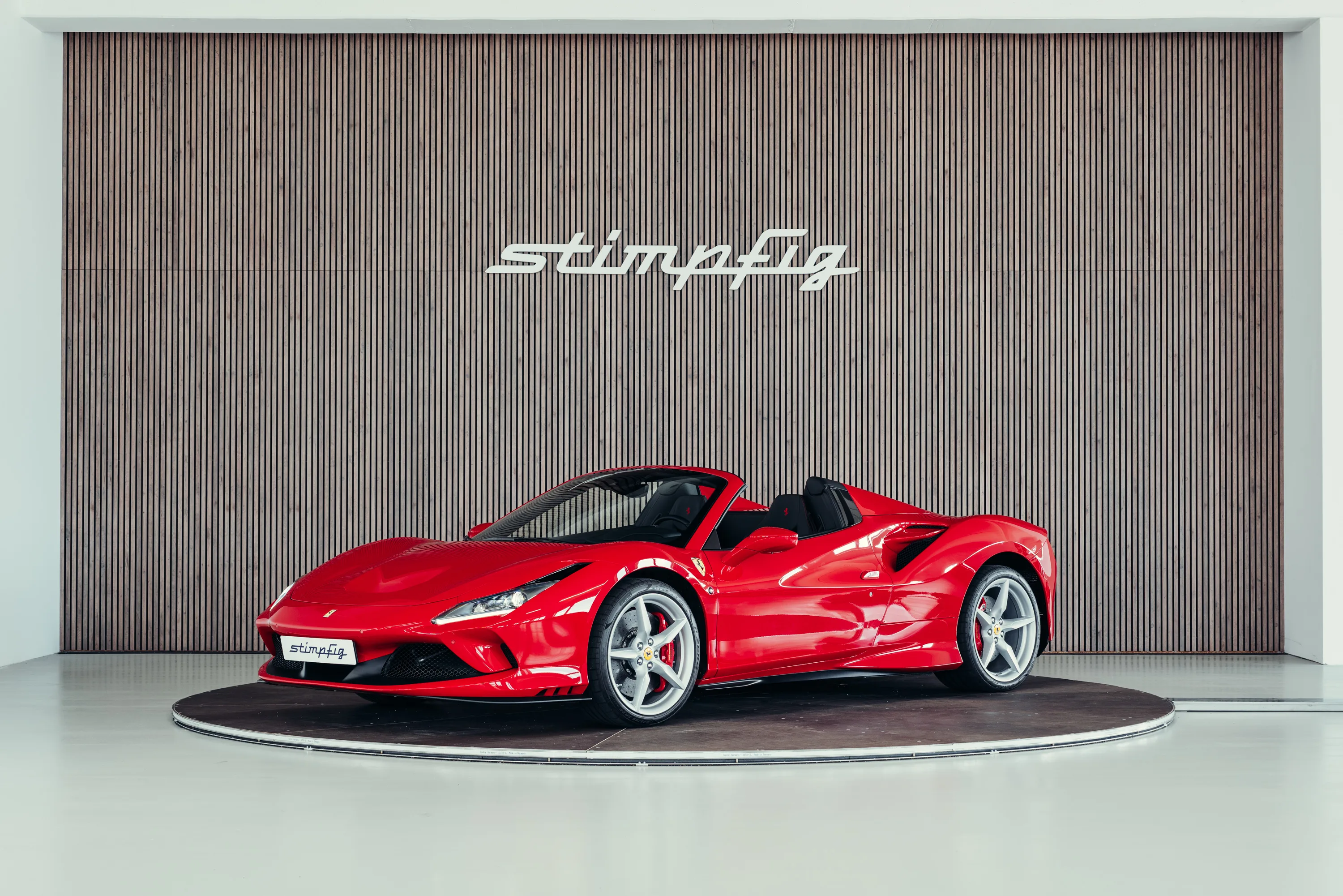 2021 Ferrari F8 Spider offered by a specialist dealer in Stuttgart, Germany, main photo