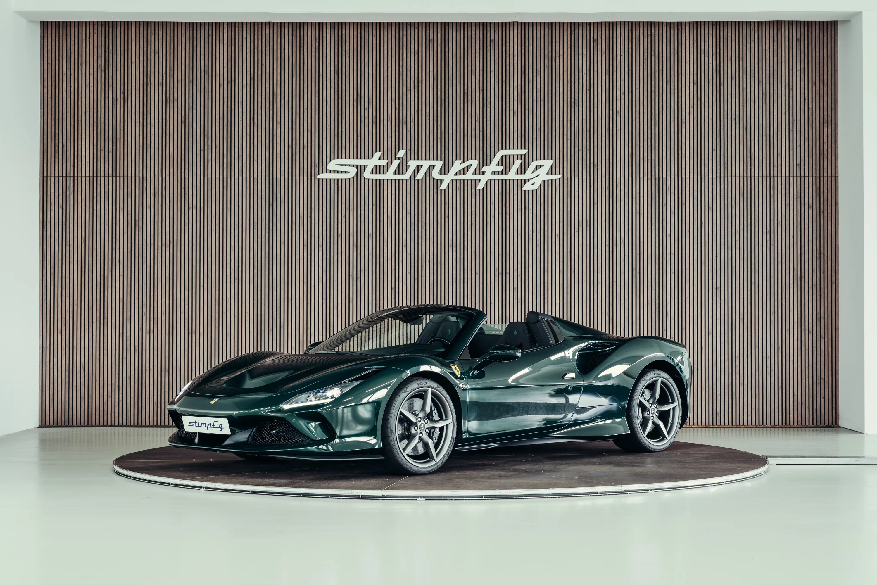 2021 Ferrari F8 Spider offered by a specialist dealer in Stuttgart, Germany, main photo