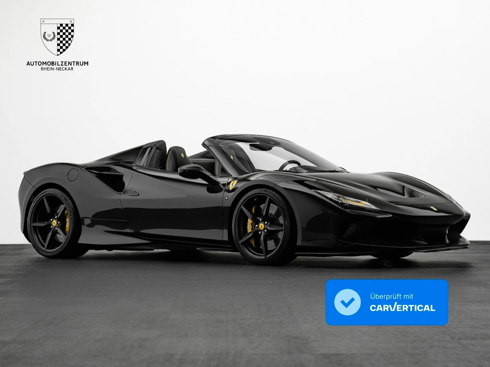 2021 Ferrari F8 Spider angeboten von einem Supersportwagenhändler in Viernheim, Deutschland, Hauptfoto