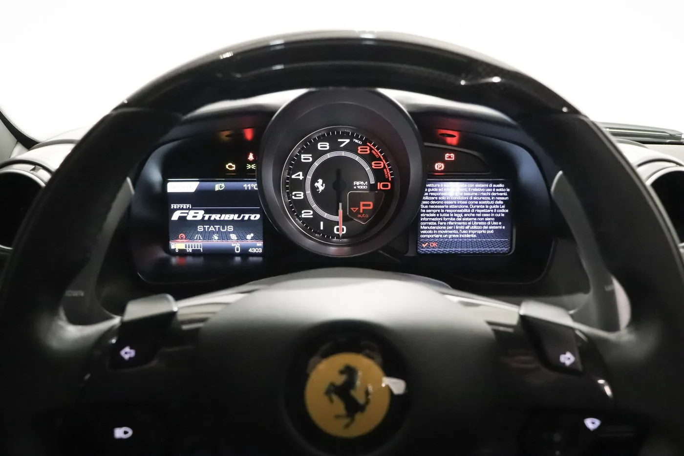 2021 Ferrari F8 Tributo offered by a supercar dealer in Zibido San Giacomo, Italy, photo 18 of 21
