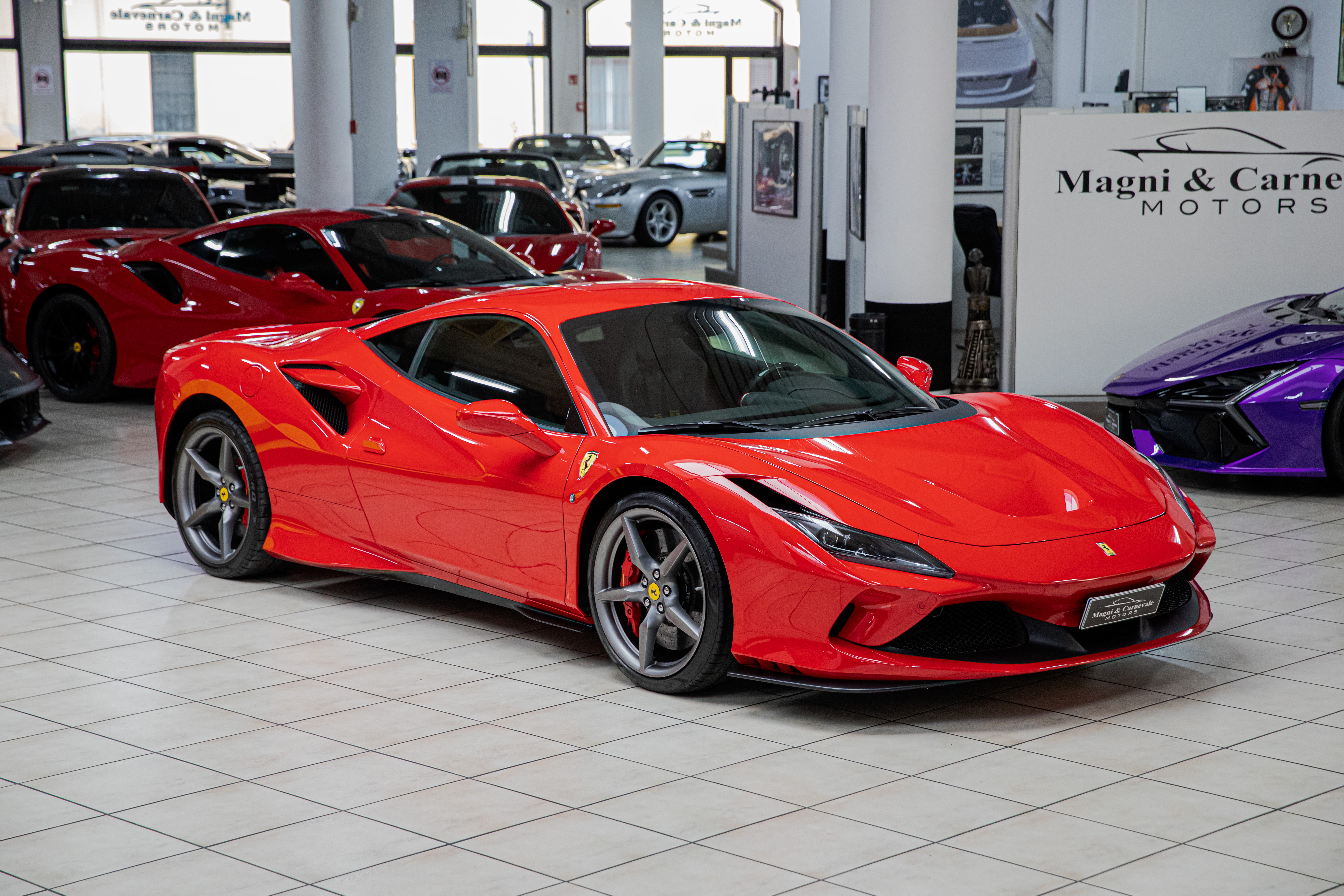 2021 Ferrari F8 Tributo offered by a specialist dealer in Milan, Italy, photo 5 of 20