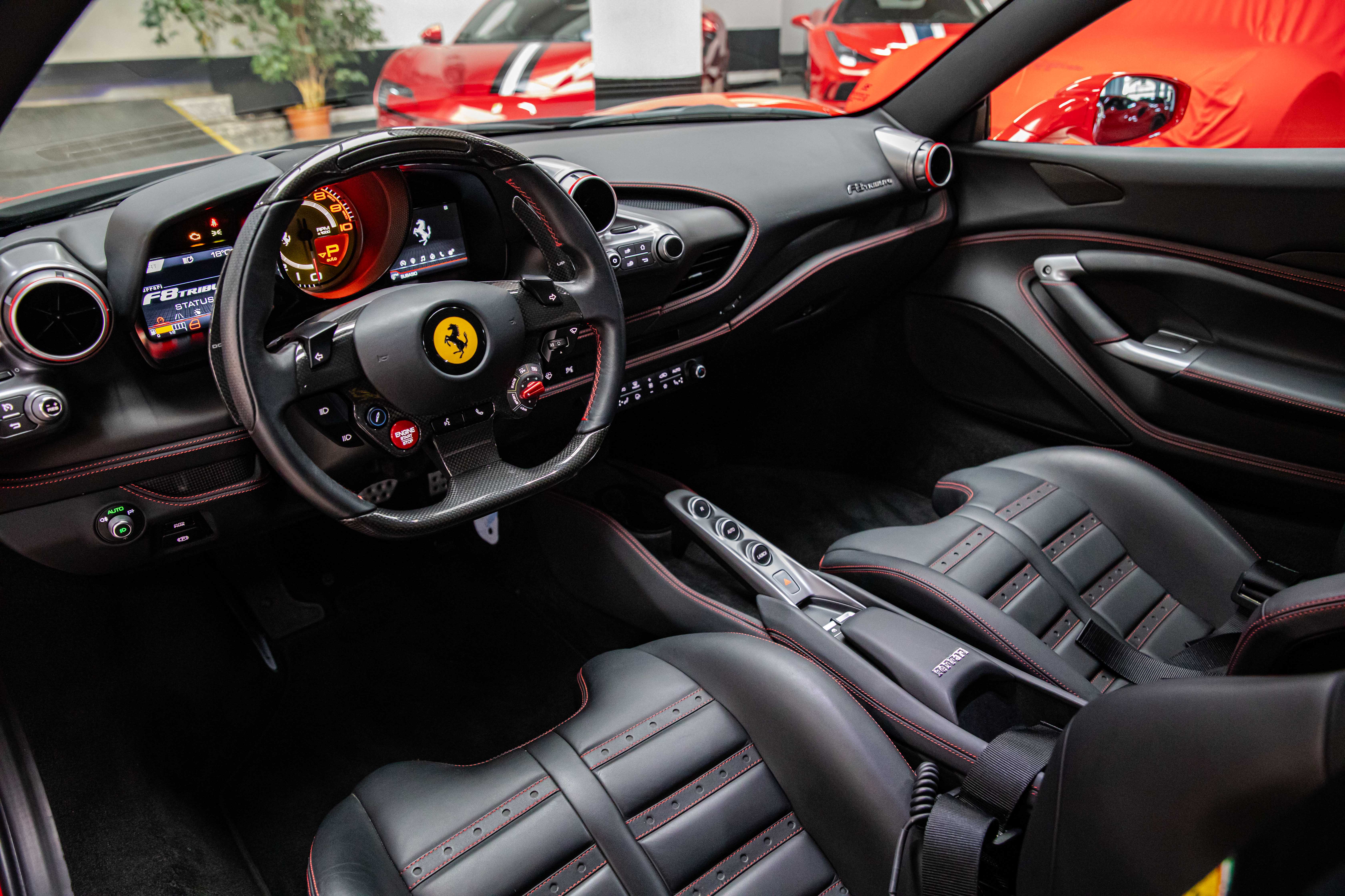 2021 Ferrari F8 Tributo offered by a specialist dealer in Milan, Italy, photo 17 of 20