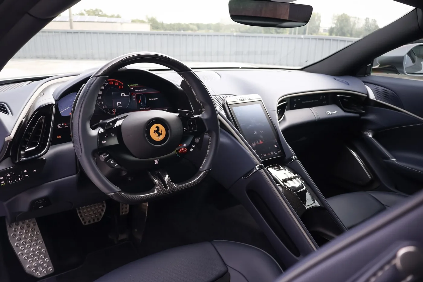 2021 Ferrari Roma offered by a supercar dealer in Zibido San Giacomo, Italy, photo 10 of 19