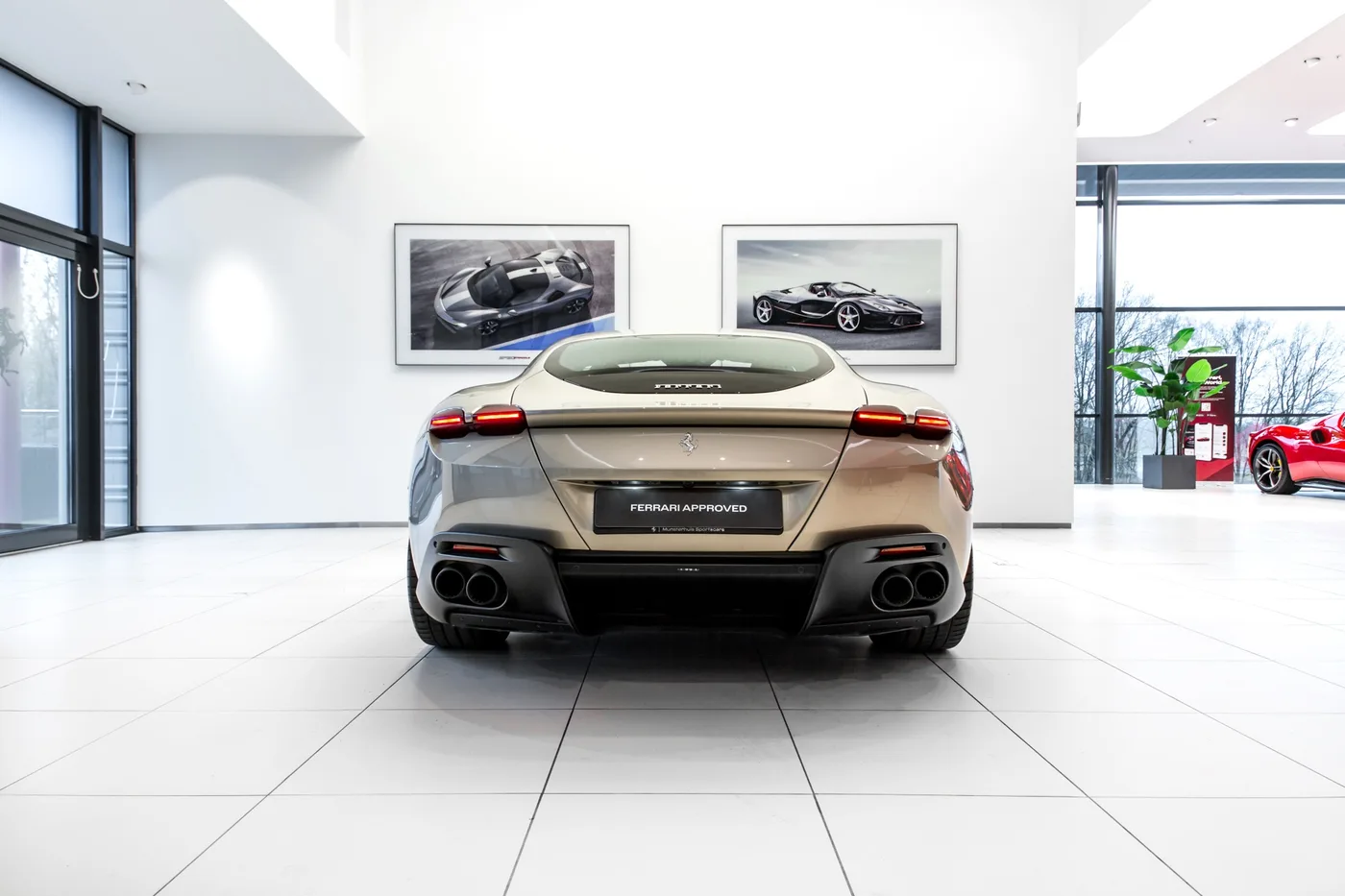 2021 Ferrari Roma offered by a specialist dealer in Hengelo, Netherlands, photo 4 of 15