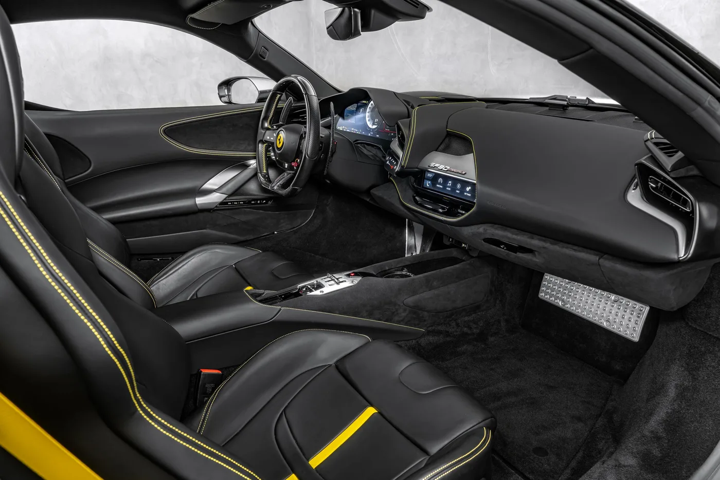 2021 Ferrari SF90 Stradale offered by a specialist dealer in Ostrava, Czechia, photo 16 of 25
