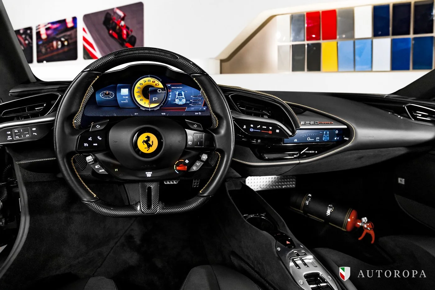 2021 Ferrari SF90 Stradale Assetto Fiorano proposée par un concessionnaire agréé Ferrari et Maserati à Arlöv, Suède, photo 7 sur 10
