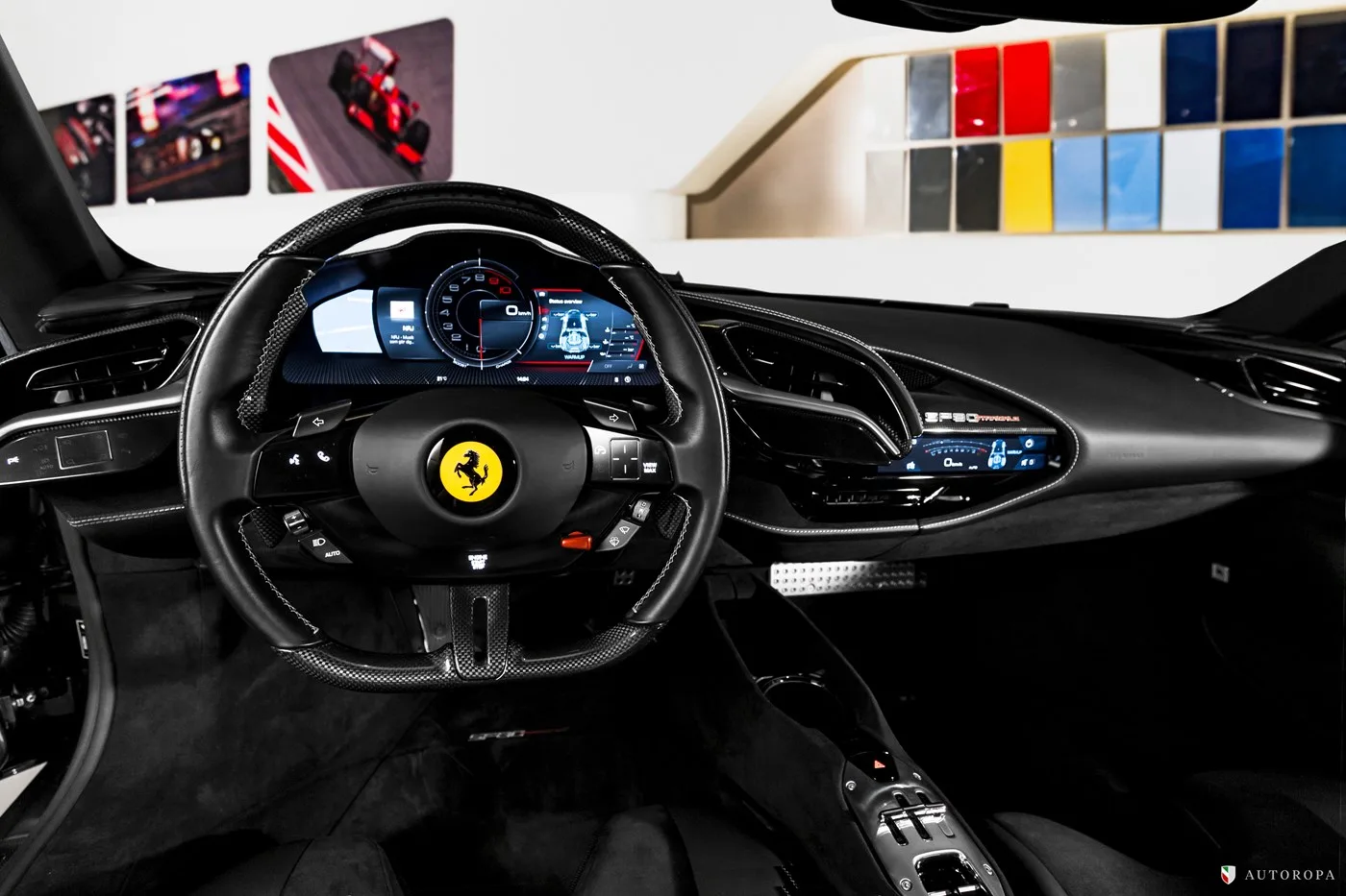2021 Ferrari SF90 Stradale Assetto Fiorano proposée par un concessionnaire agréé Ferrari et Maserati à Arlöv, Suède, photo 7 sur 10